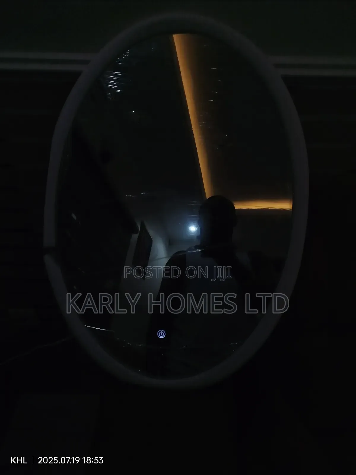 Luxury Oval Led Mirror 700 X 500mm – Now Available at Karly Homes LTD