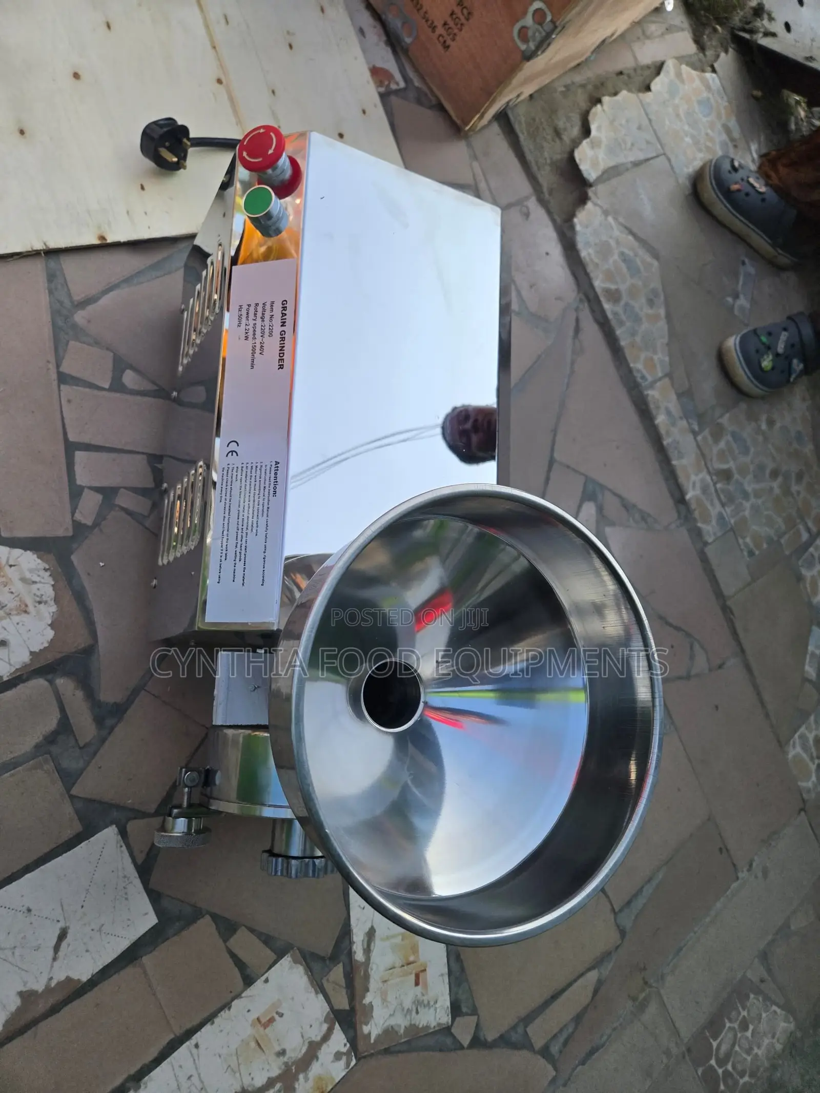 Stainless Grinder (2.2kve)
