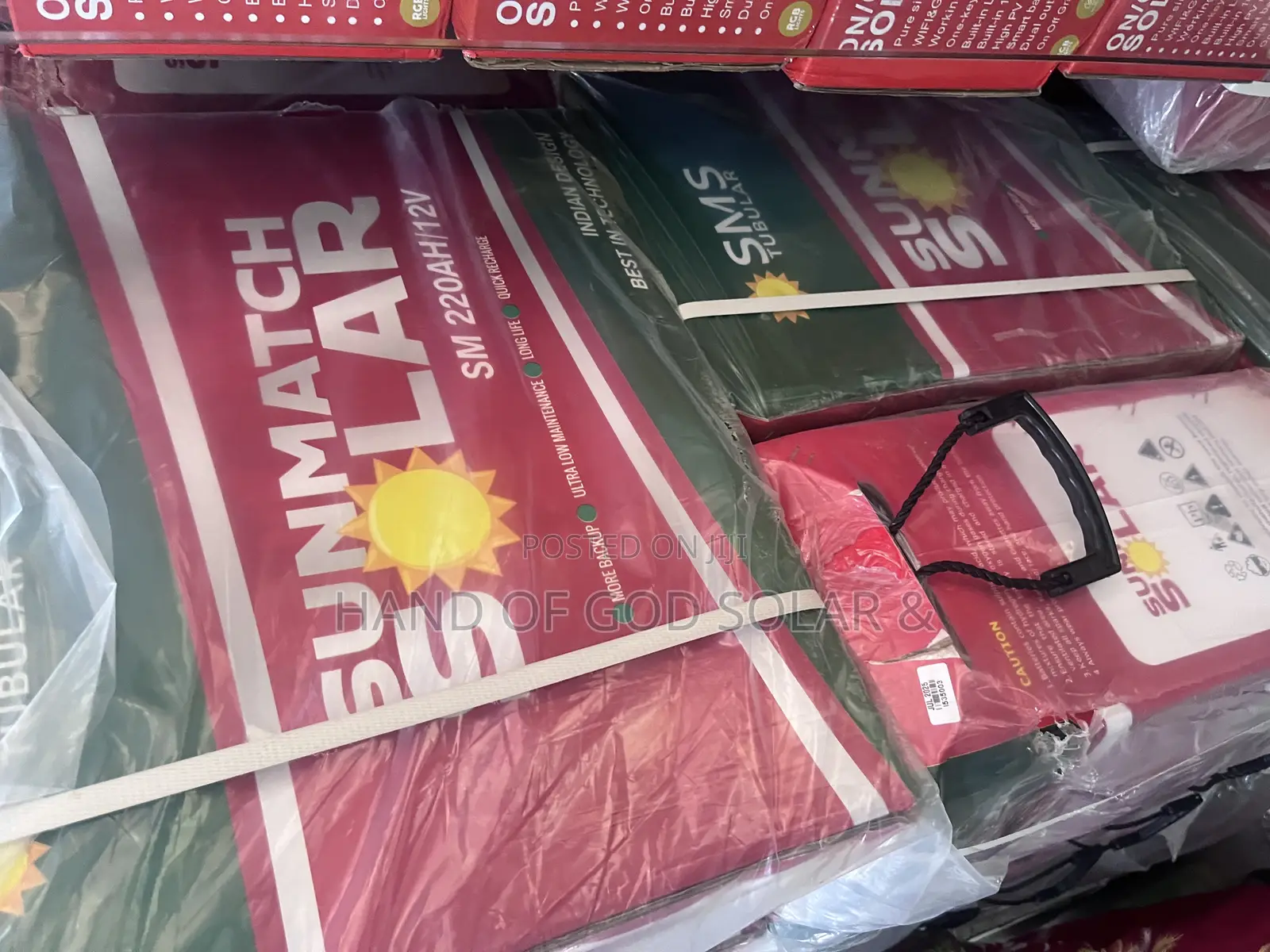 220ah Sunmatch Solar Tubular Battery