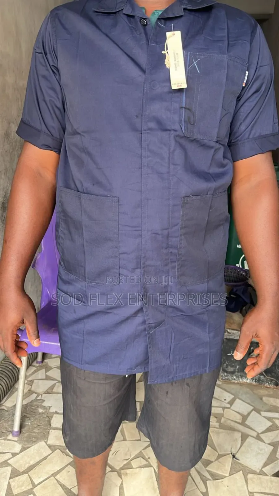 Durable Short Sleeve Lab Coat🥼 Available💯