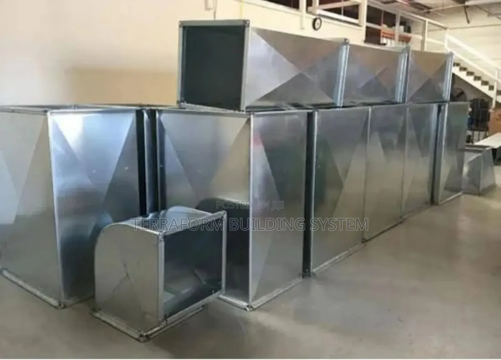 Galvanised Duct Fabrication for Central Ac