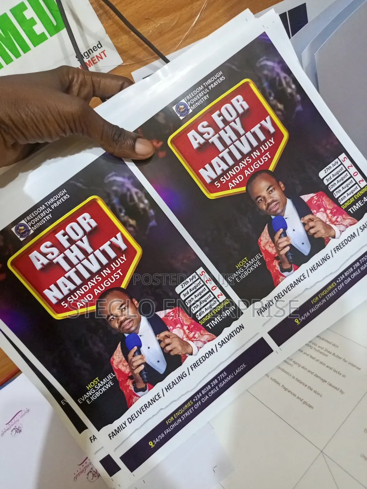 200 Unit of High Quality Sharp Flyers