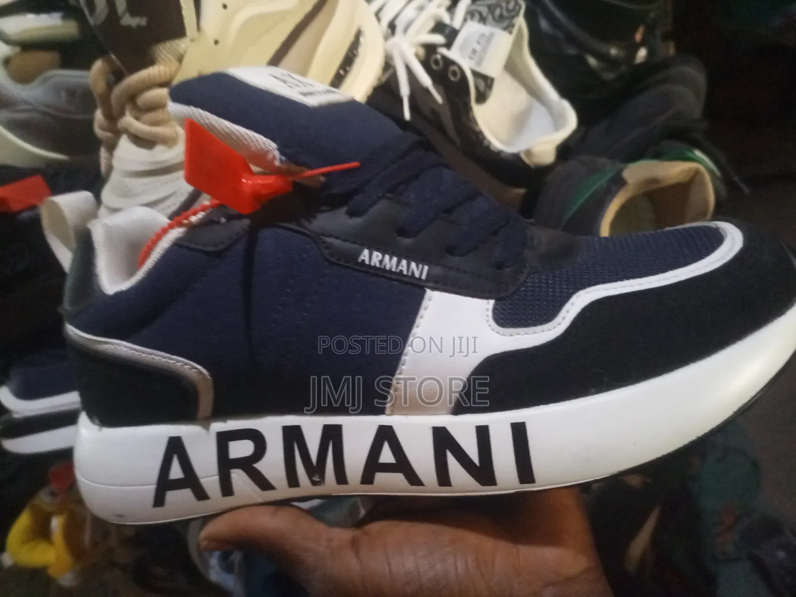 Sneakers Armani With Sizes and Colors
