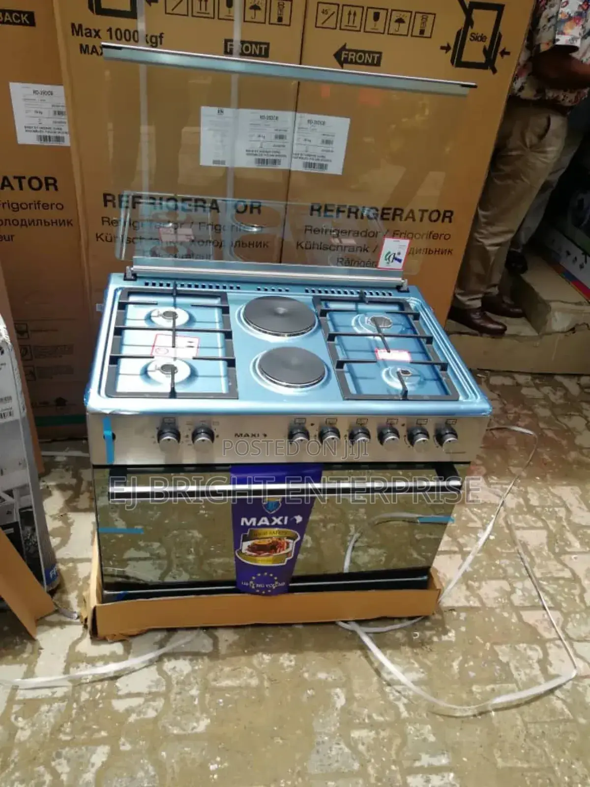 Maxi 60*90 4+2 Standing Gas Cooker With Auto Ignition | Maxi