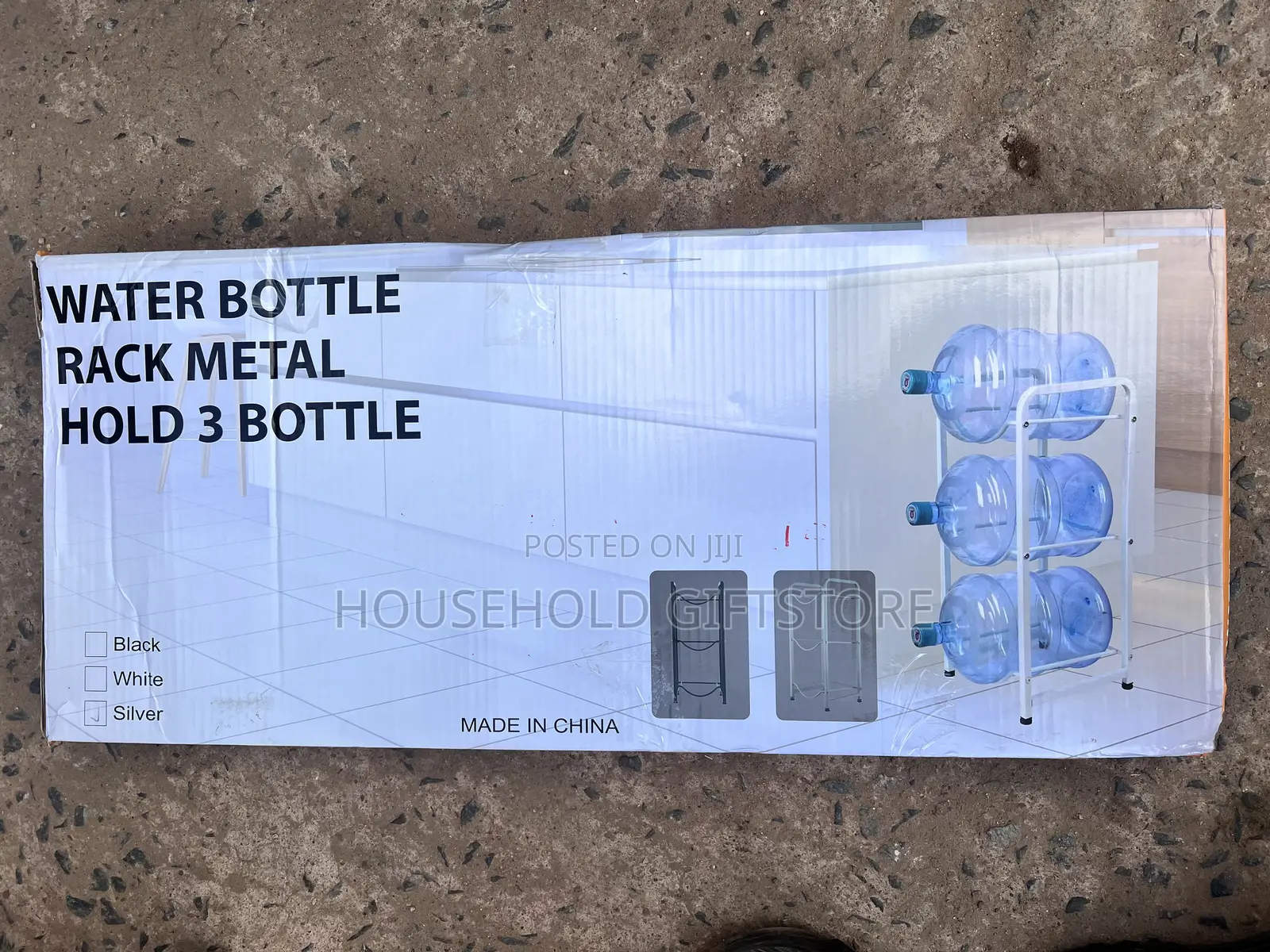 5,4 or 3 Layers Metal Water Dispenser Bottle Rack