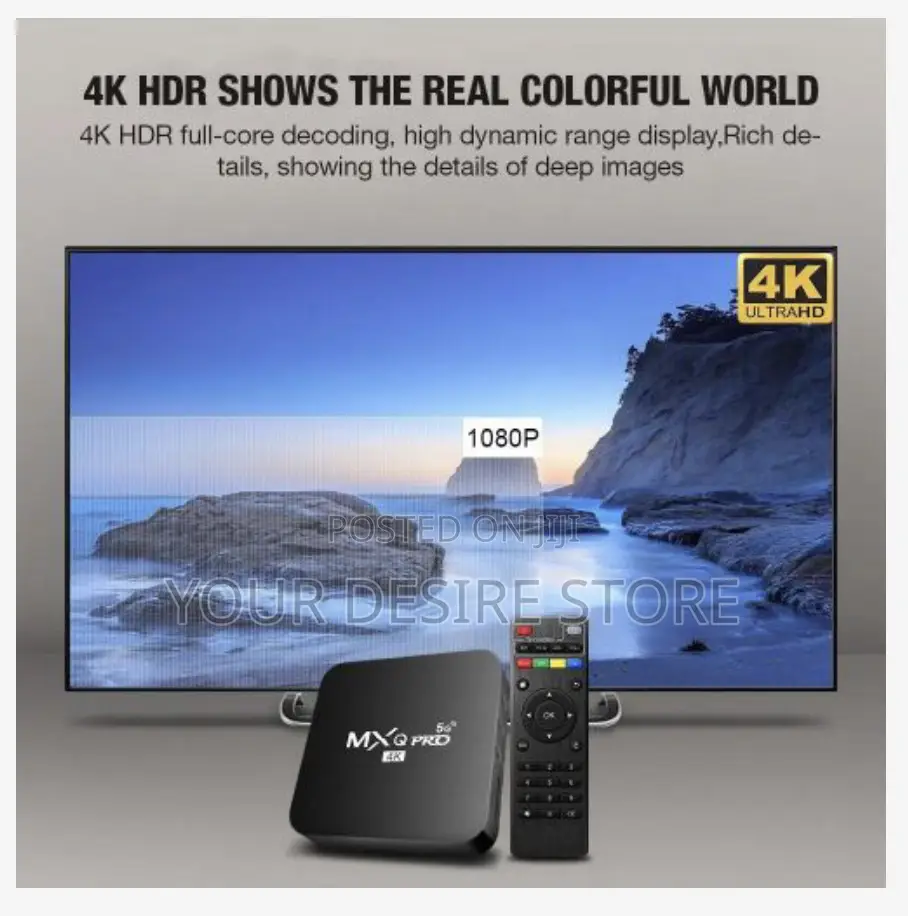 Tv Box MXQ Pro Android 12 Wifi 1+8