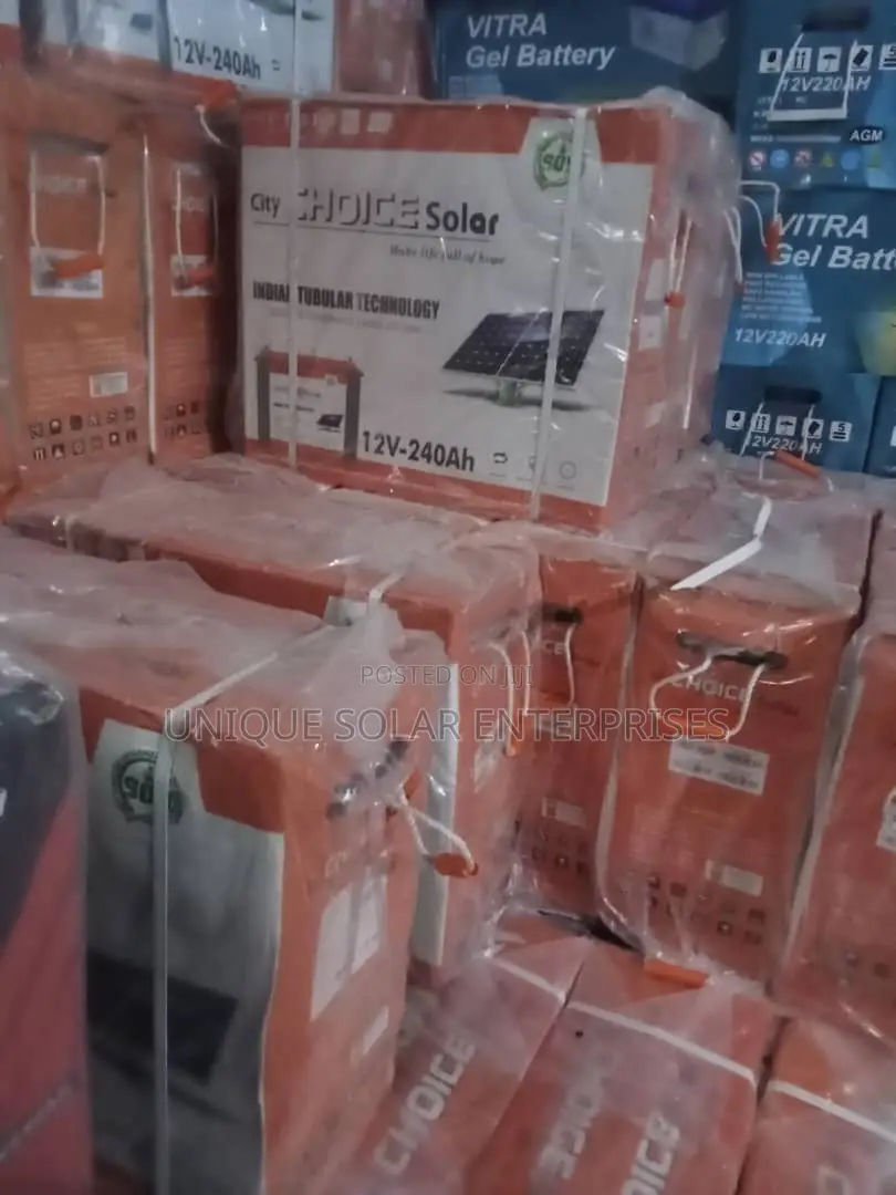 Quality High Capacity Choice Solar Battery