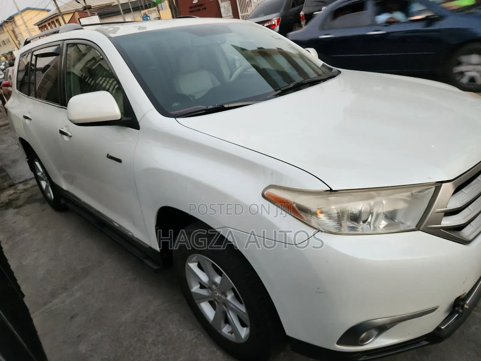 Toyota Highlander Limited 3.5l 4WD 2013 White