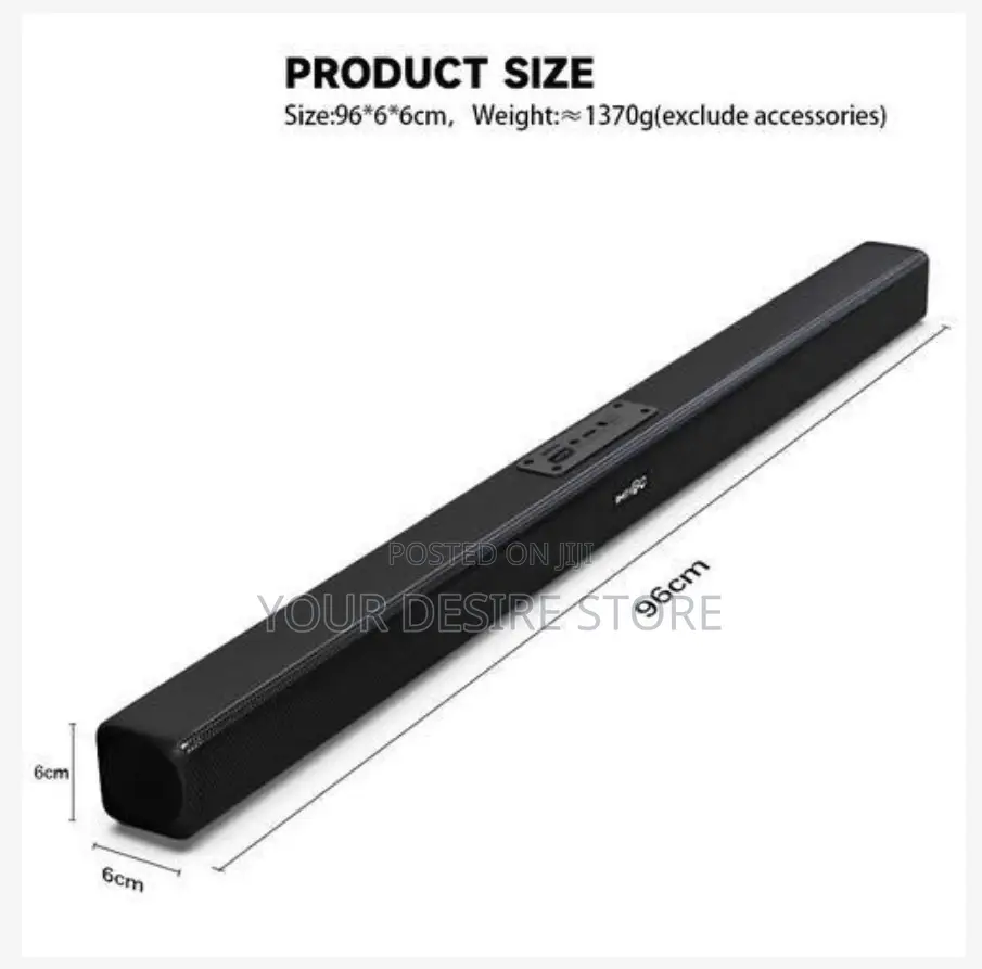 Imenso Sounds of Camden -Bluetooth Rechargeable Soundbar