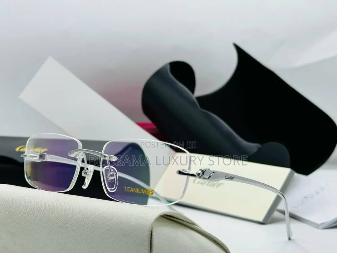 Original Cartier Rimess Glasses