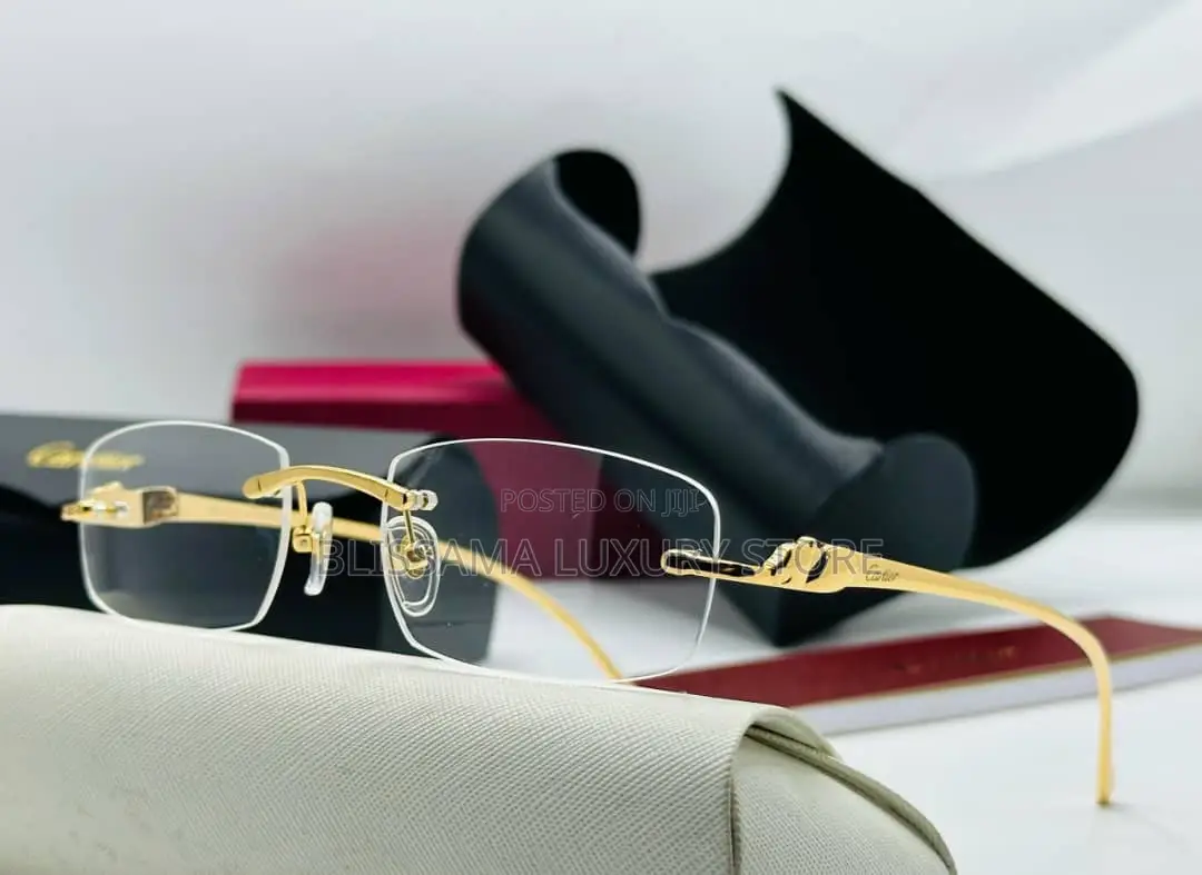 Original Cartier Rimess Glasses