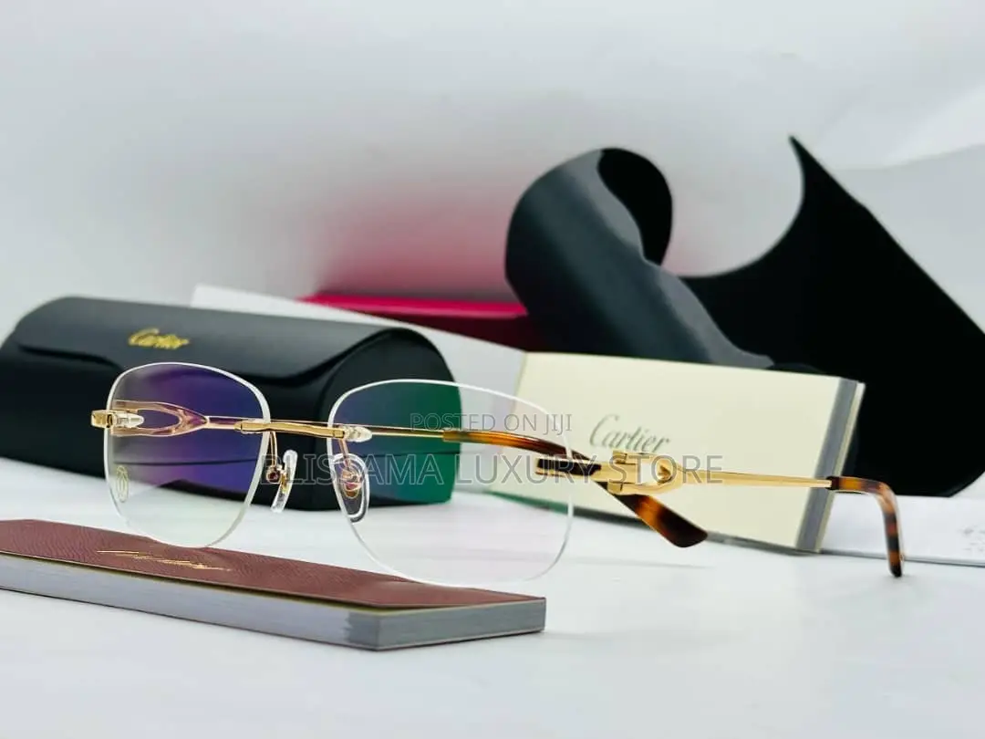 Original Cartier Rimess Glasses