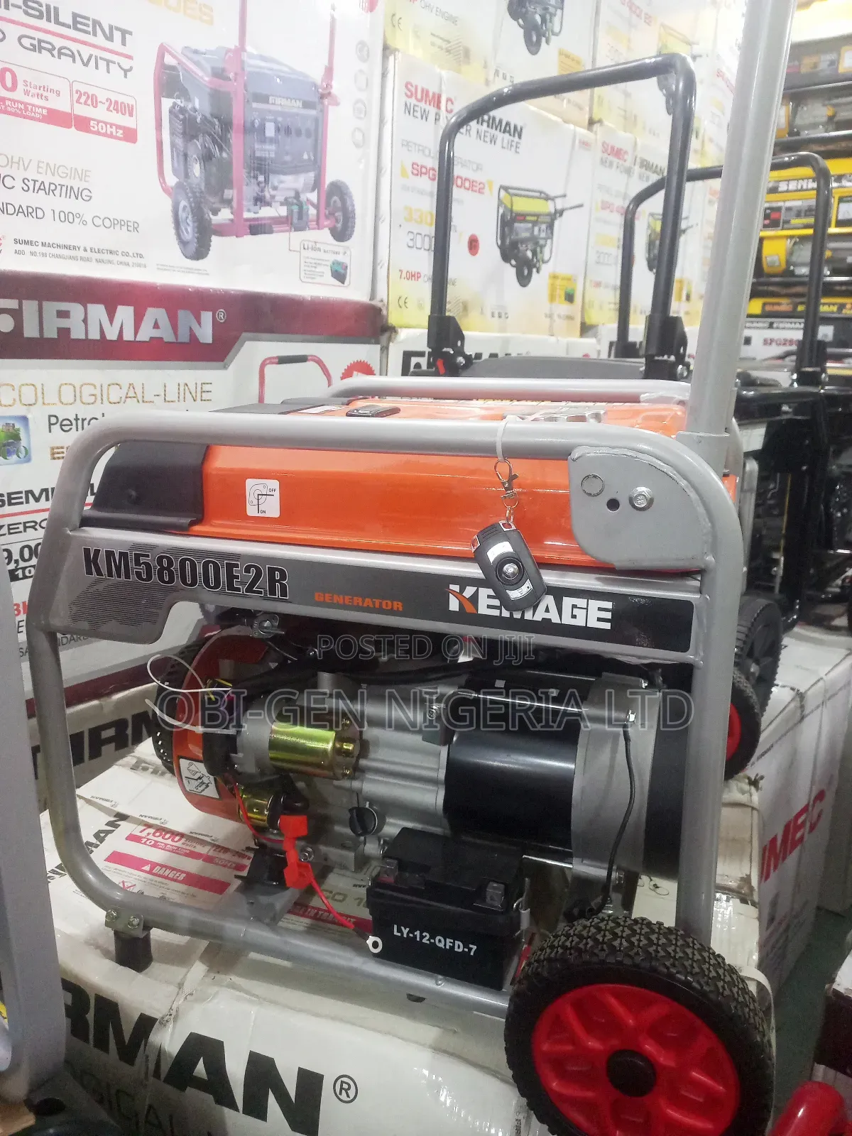 Kemage Km5800e2 Remote Control Generator Set