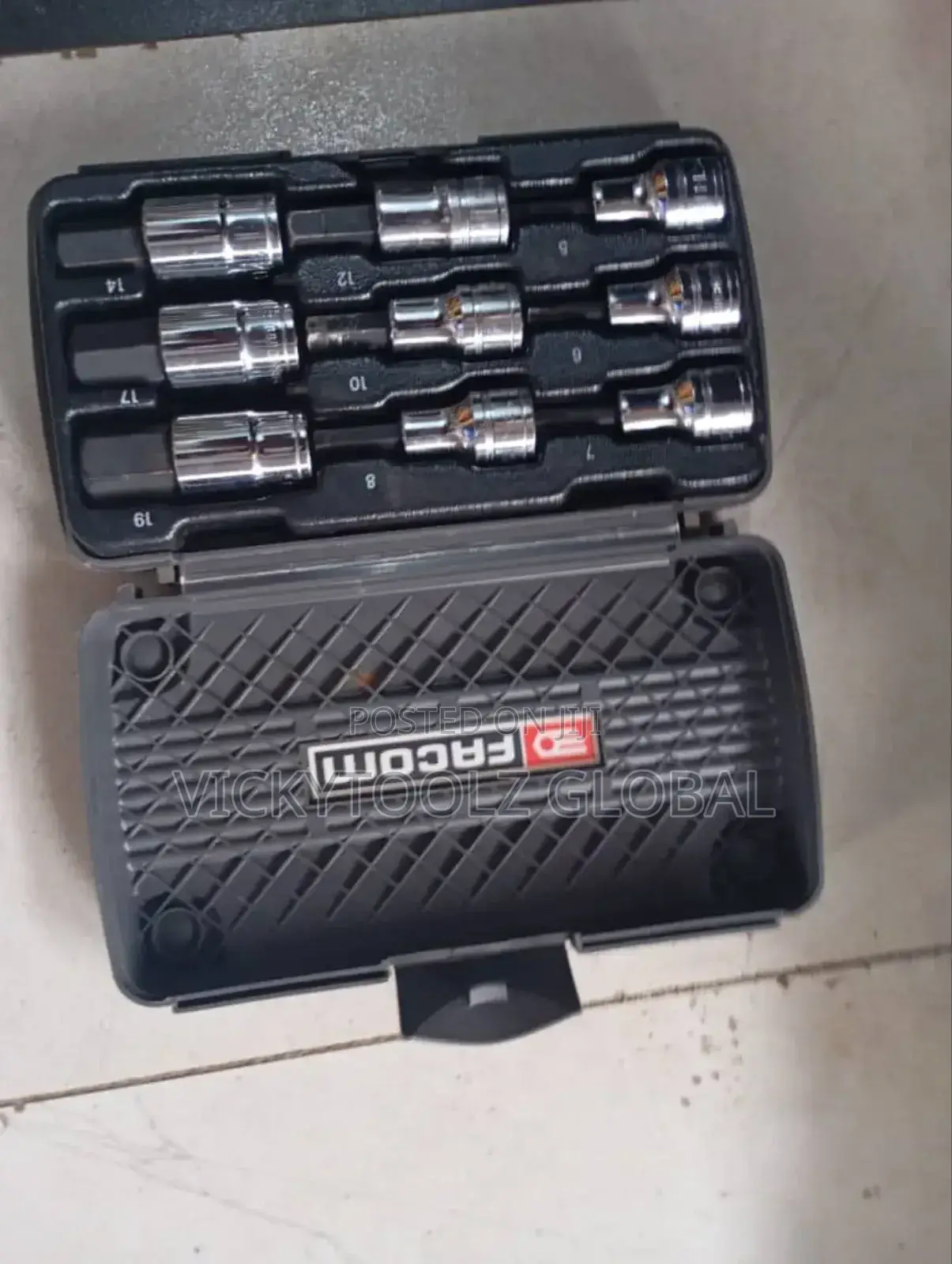 Facom Allen Socket Set (5mm to 14mm)