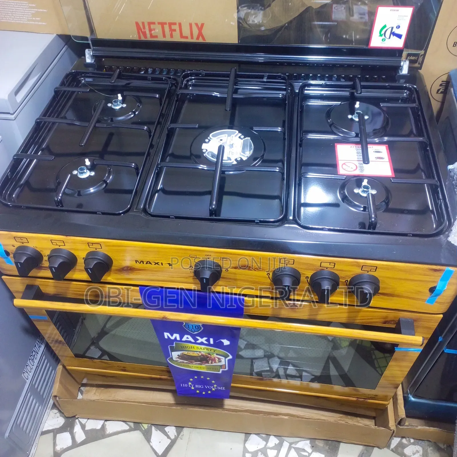Maxi Cooking Stand Gas 60×90