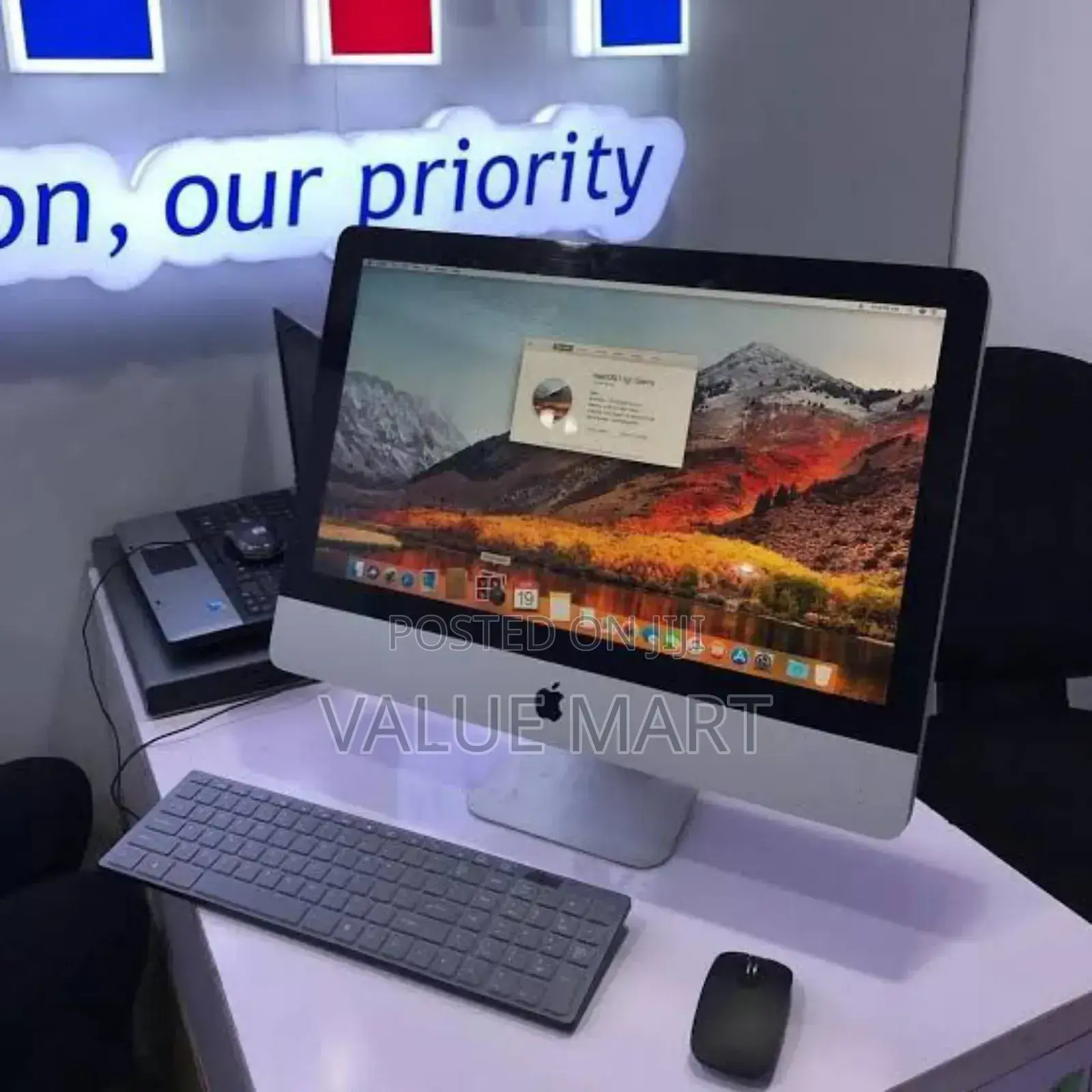 Desktop Computer Apple iMac 4GB Intel Core I5 HDD 500GB