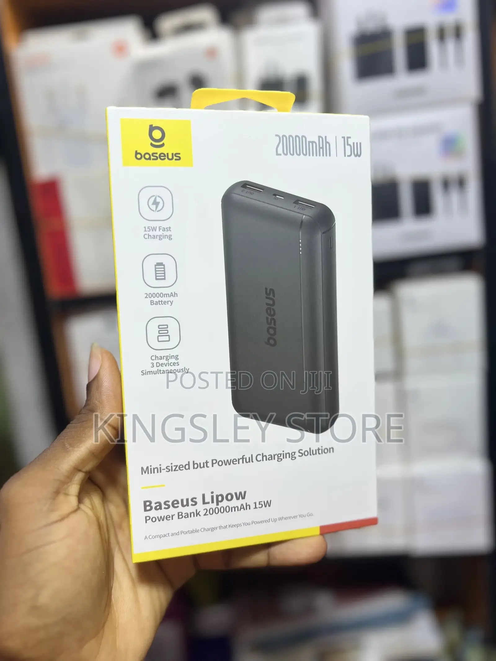 Baseus Lipow Power Bank 20000mah 15w
