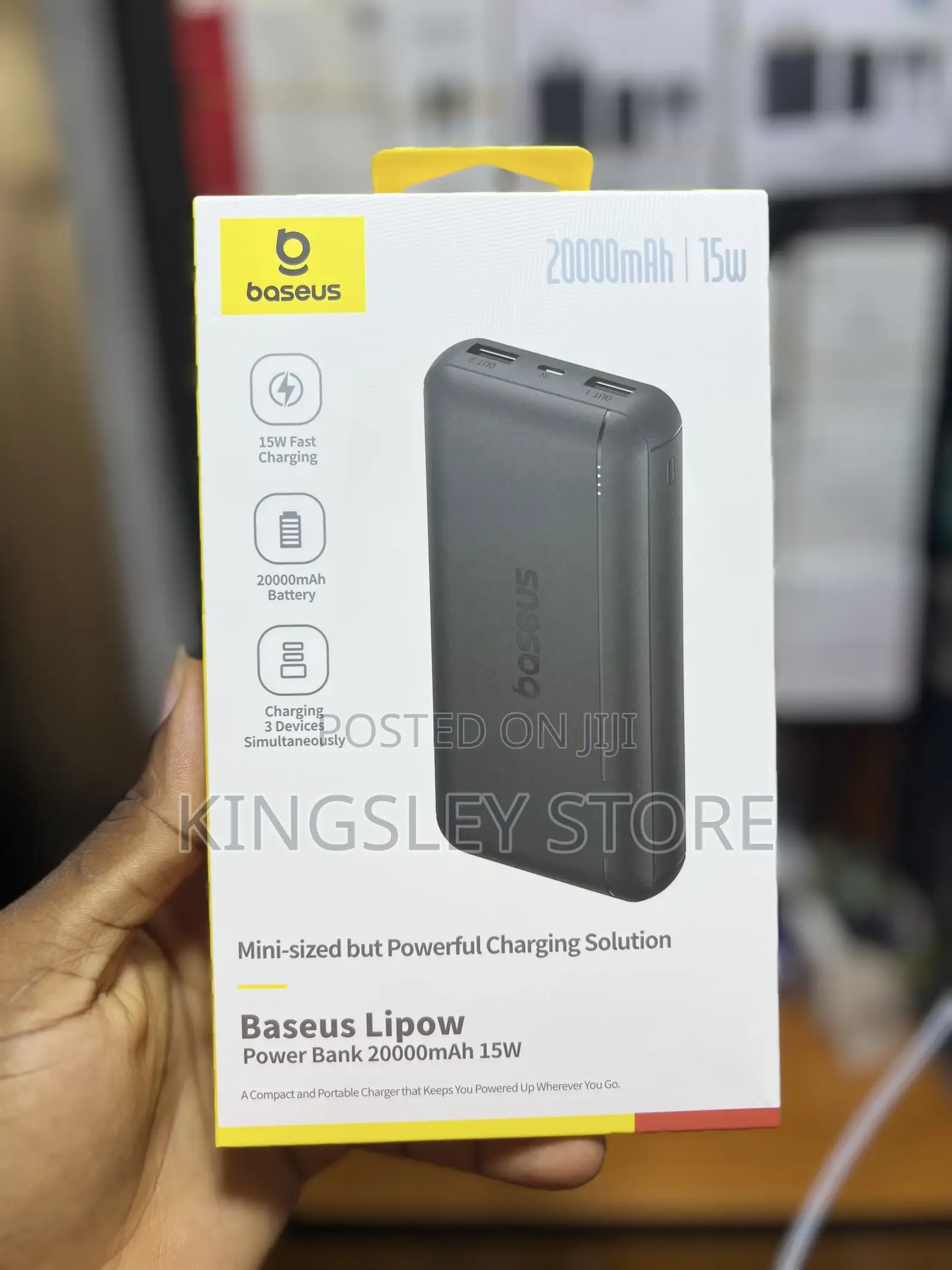 Baseus Lipow Power Bank 20000mah 15w