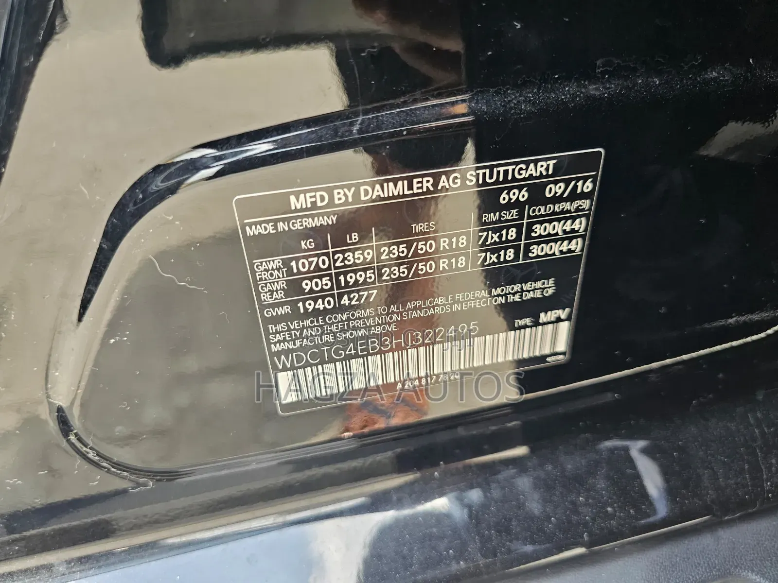 Mercedes-Benz GLA 250 2017 Black