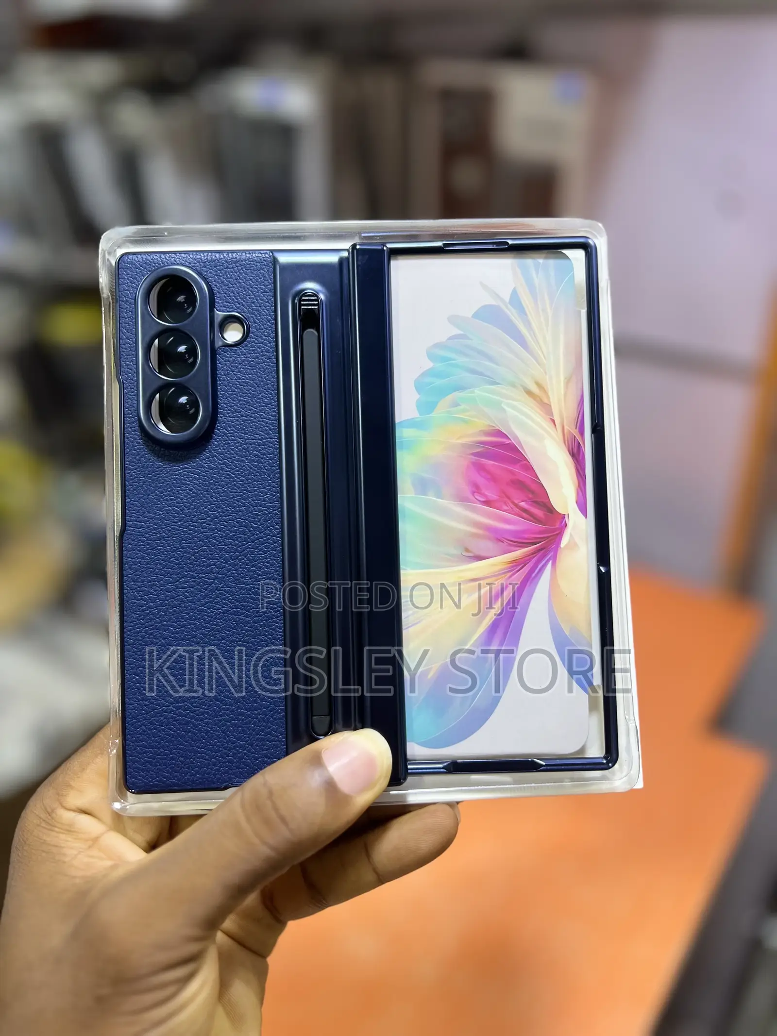 Samsung Galaxy Z Fold 7 Case With Glass and Stylus Pen