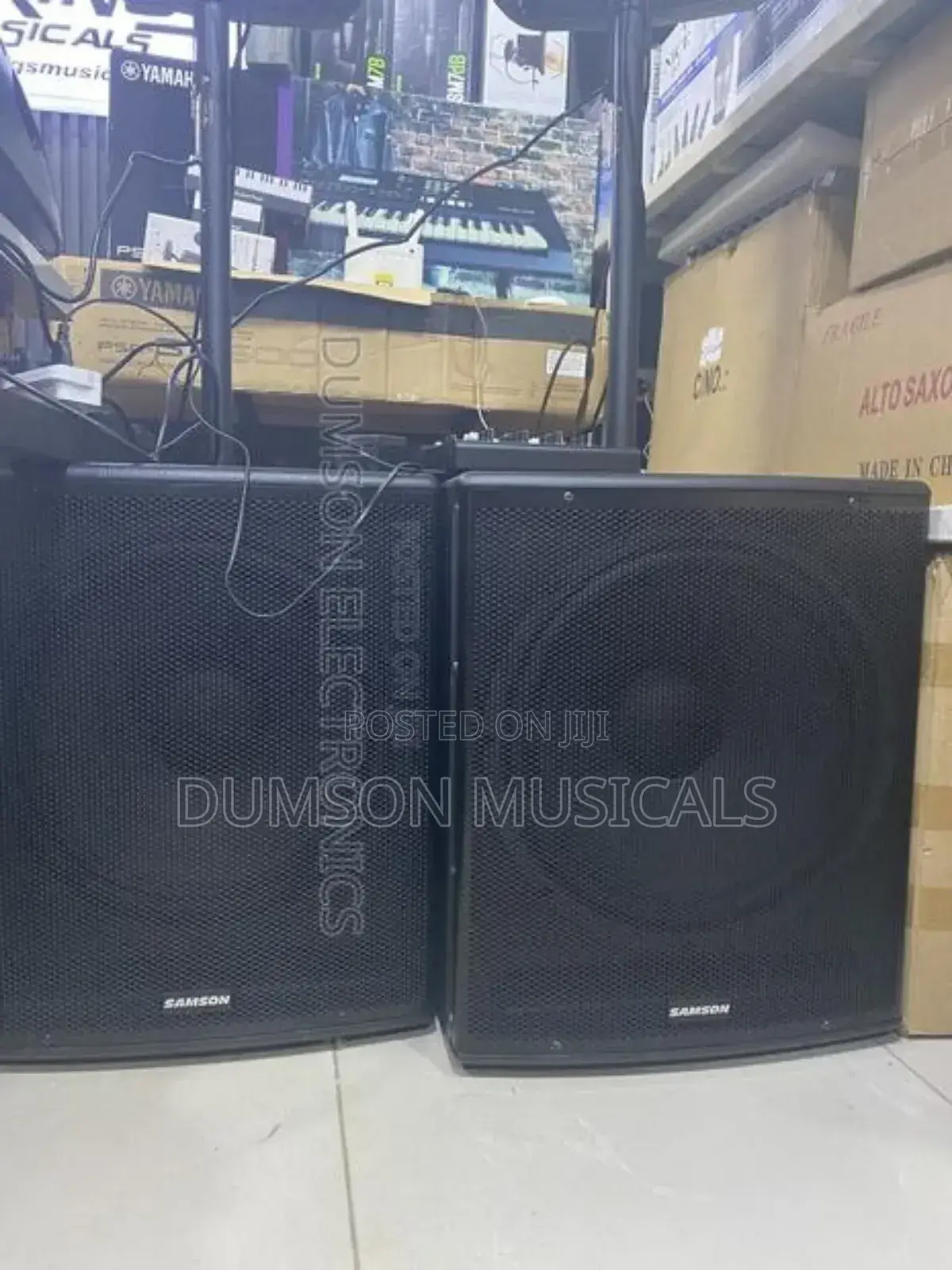 Samson Active Sub Woofer Rsx18a Powered Speaker Auro X15d