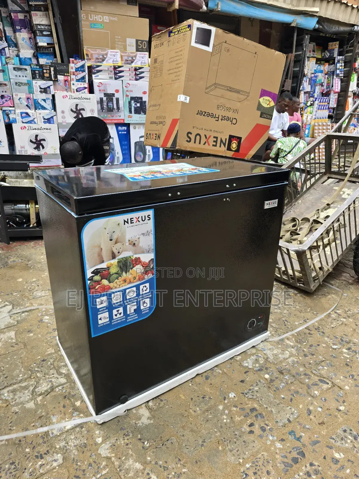 Nexus Freezer Nx265 210 L Silver