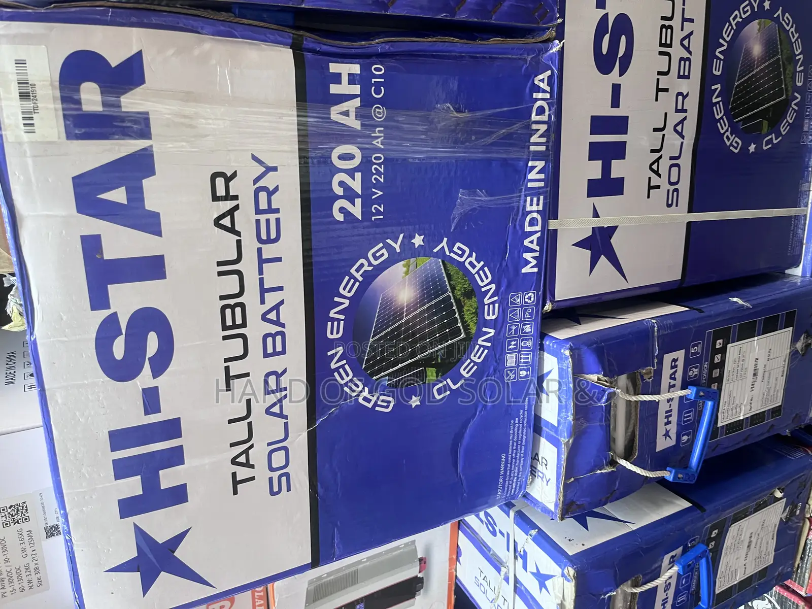 Hi Star 220ah Tubular Battery