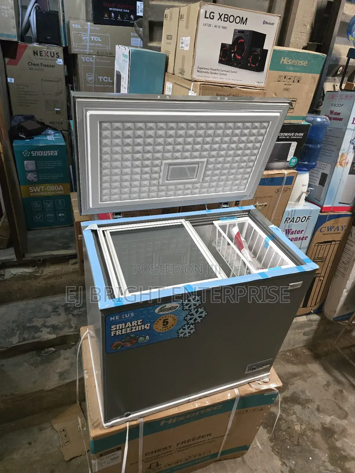 Nexus Inverter Smart Fast Freezing Chest Freezer