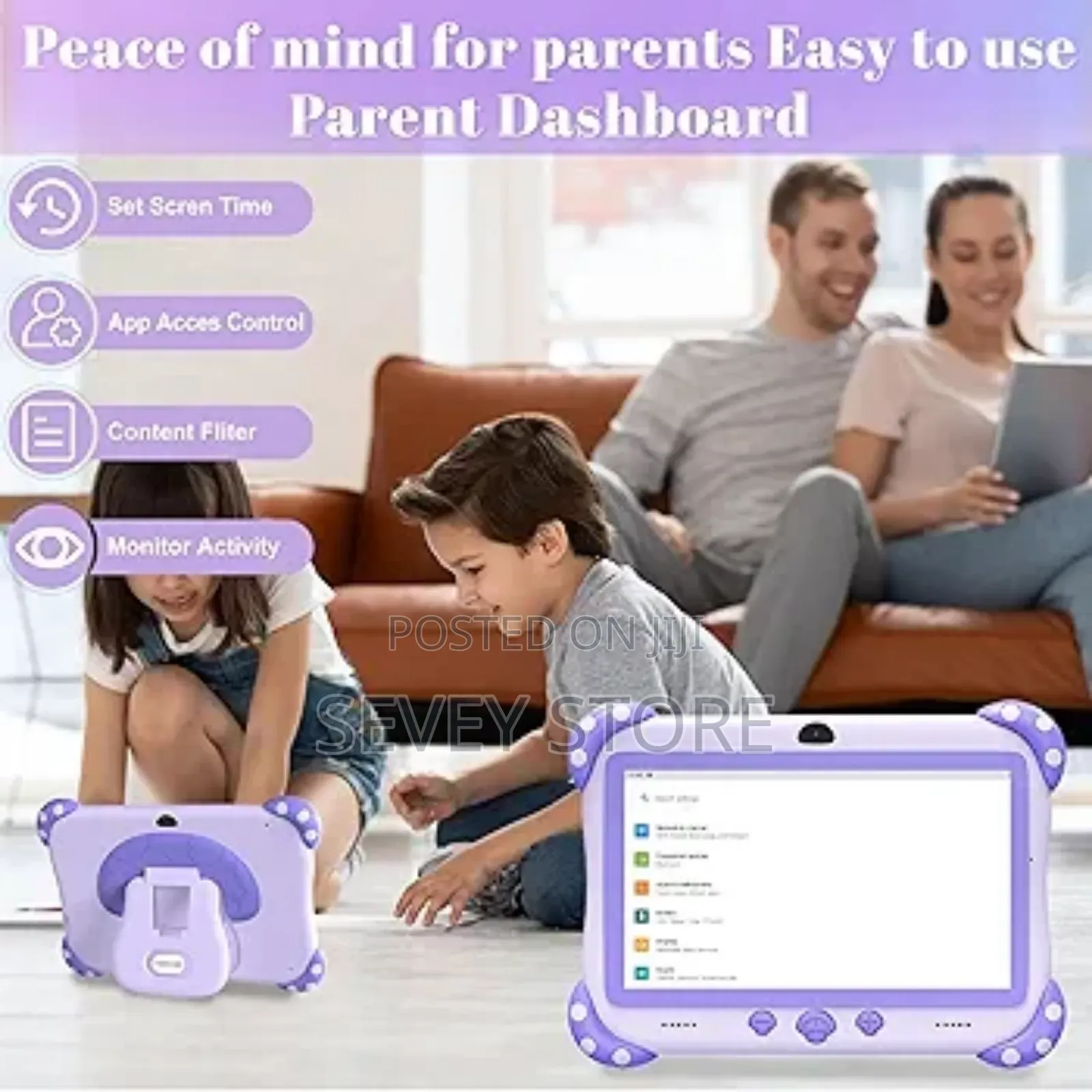 Kids Tablet 7 Inch Toddler Tablet for Kids Wifi Tablets 32g
