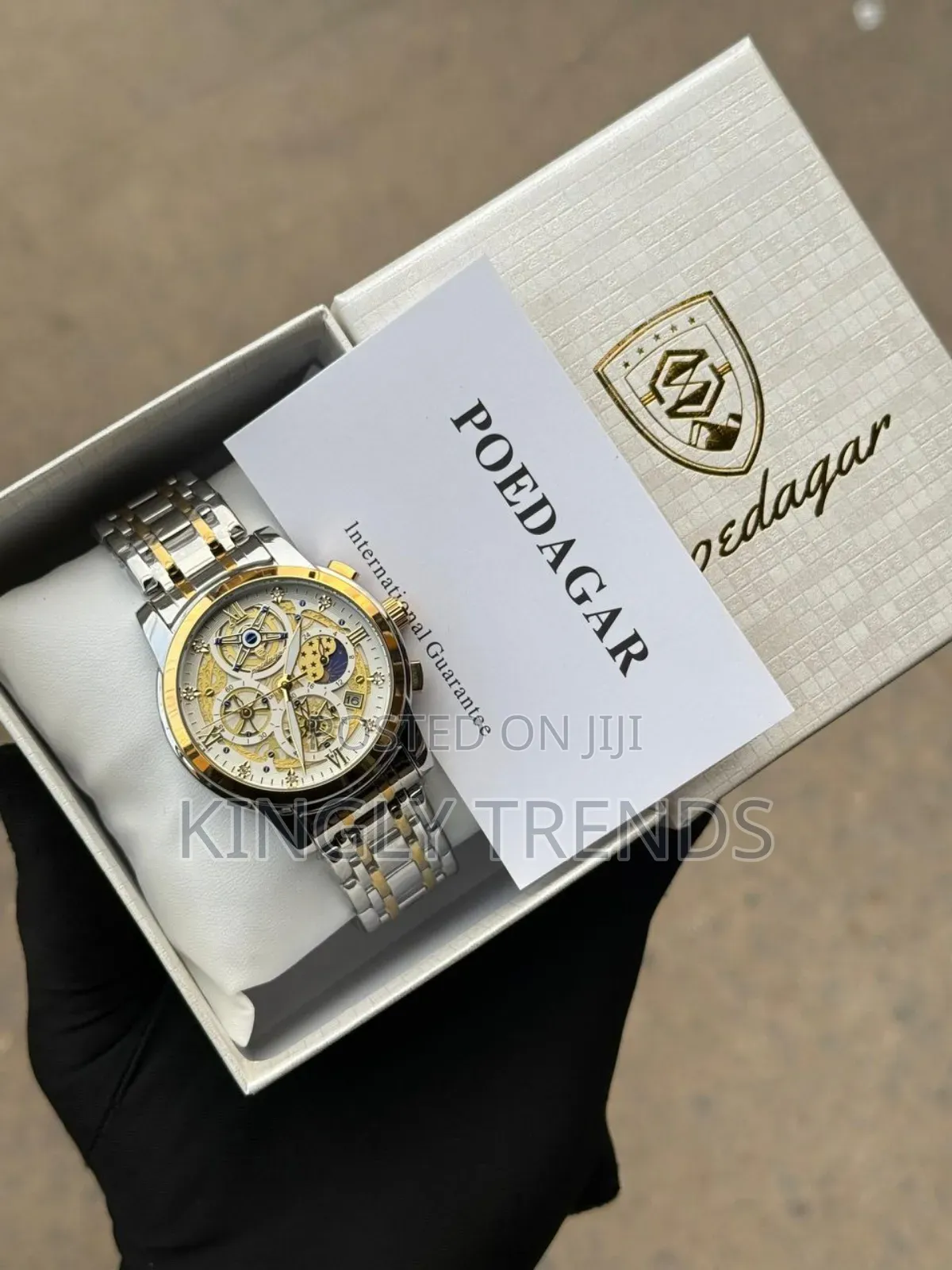 Top Notch Quality Poedegar Chain Chronograph