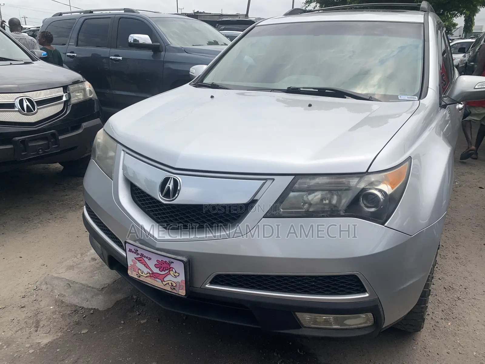 Acura MDX Advance Package SUV AWD (3.7L 6cyl 6A) 2013 Silver