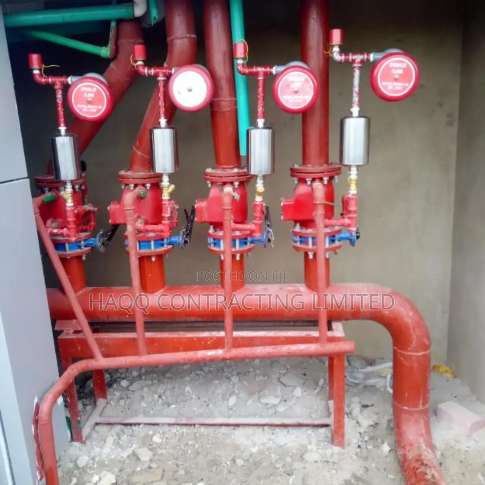 Sprinkler, Fabrication, Fire Protection System Set Up