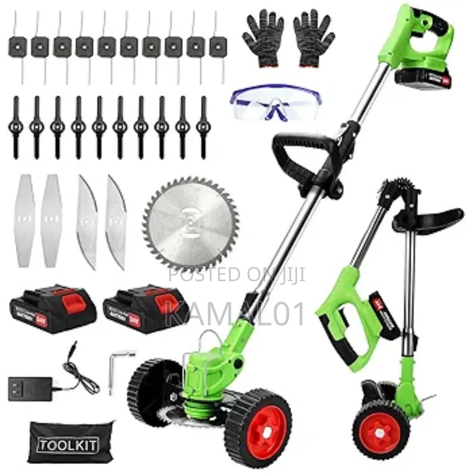 High Quality Grass and Stem Cordless Cutter With 2 Batteries