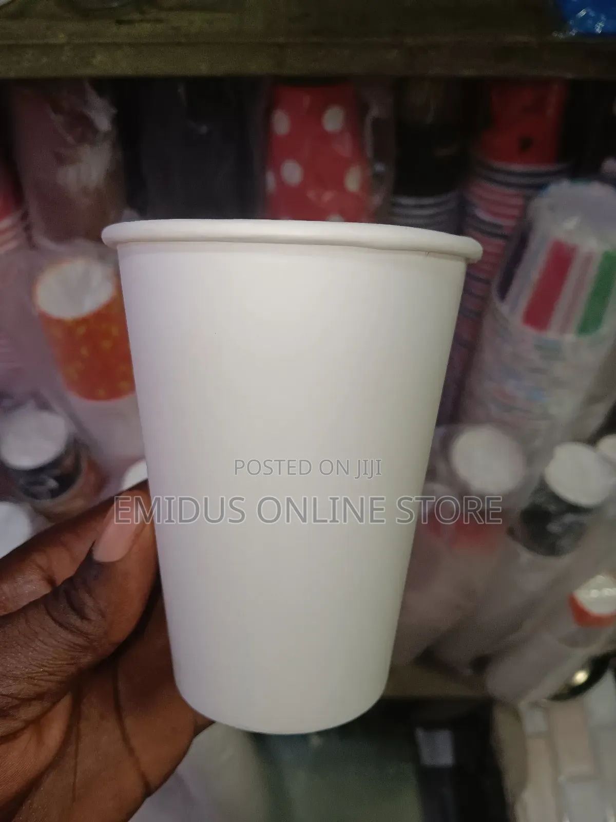 12oz Paper Cups Pack Of 50pcs Without Cover
