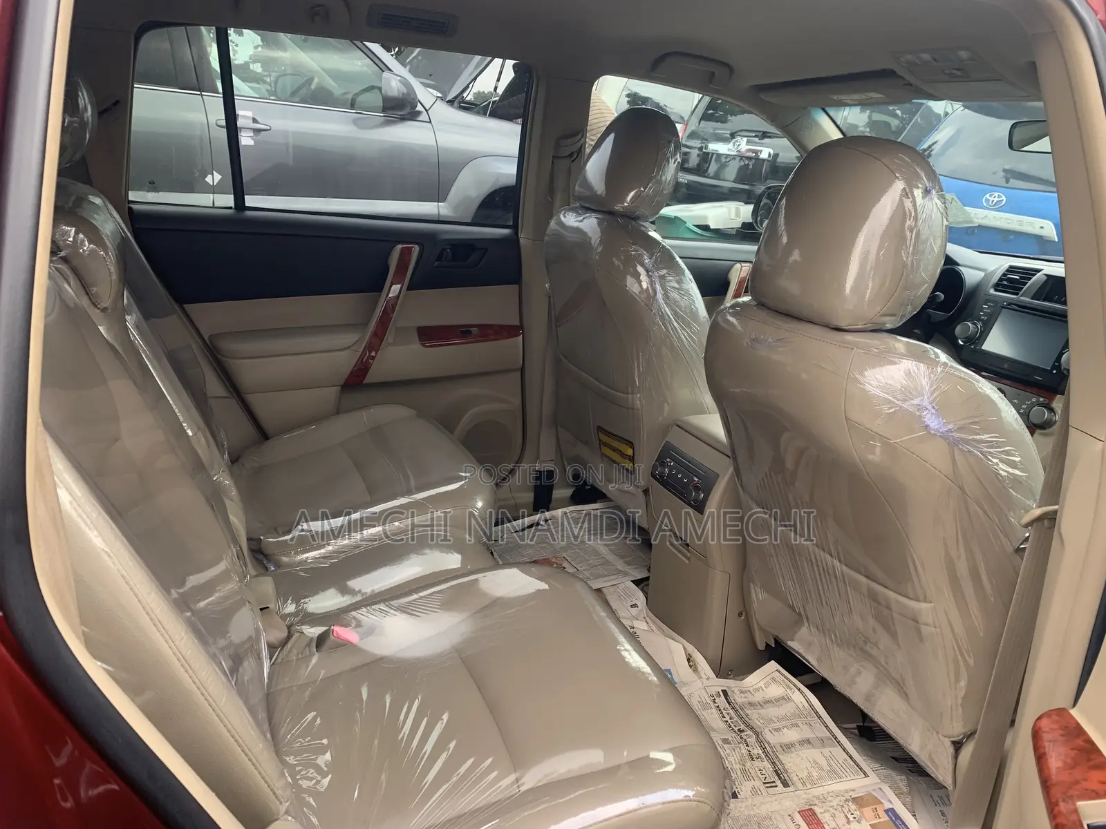 Toyota Highlander Limited 2010 Red