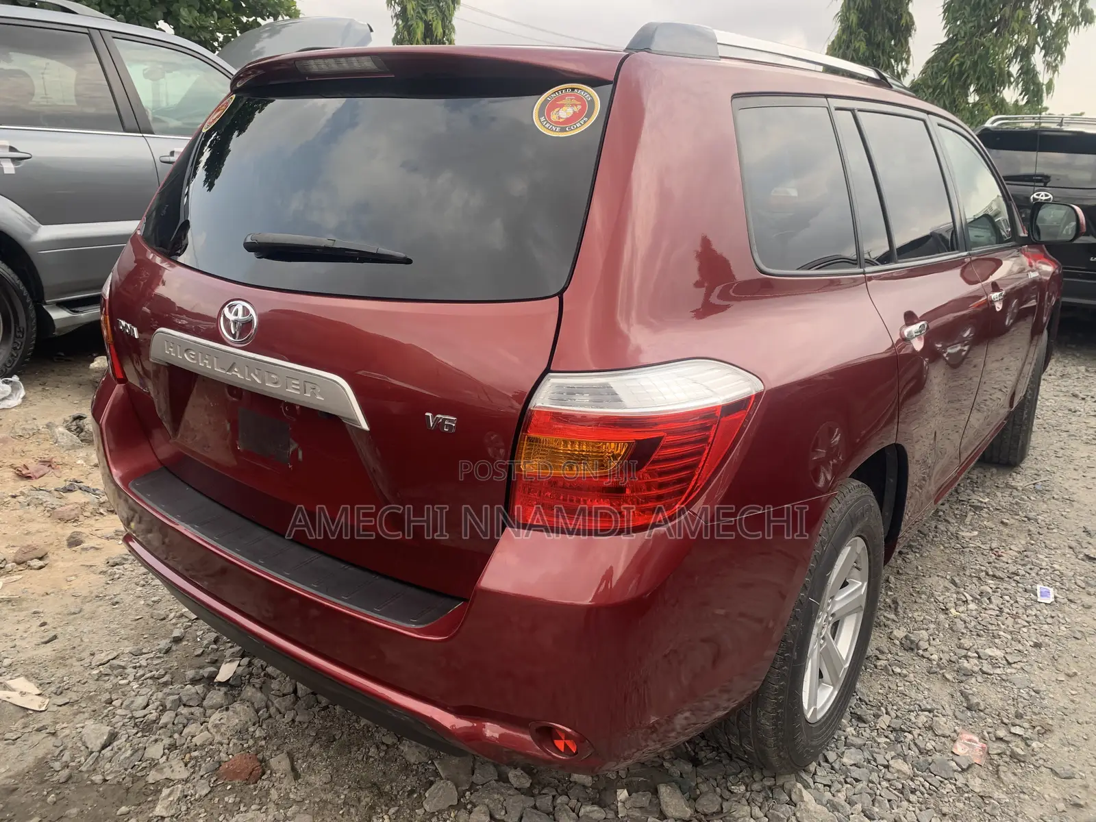 Toyota Highlander Limited 2010 Red