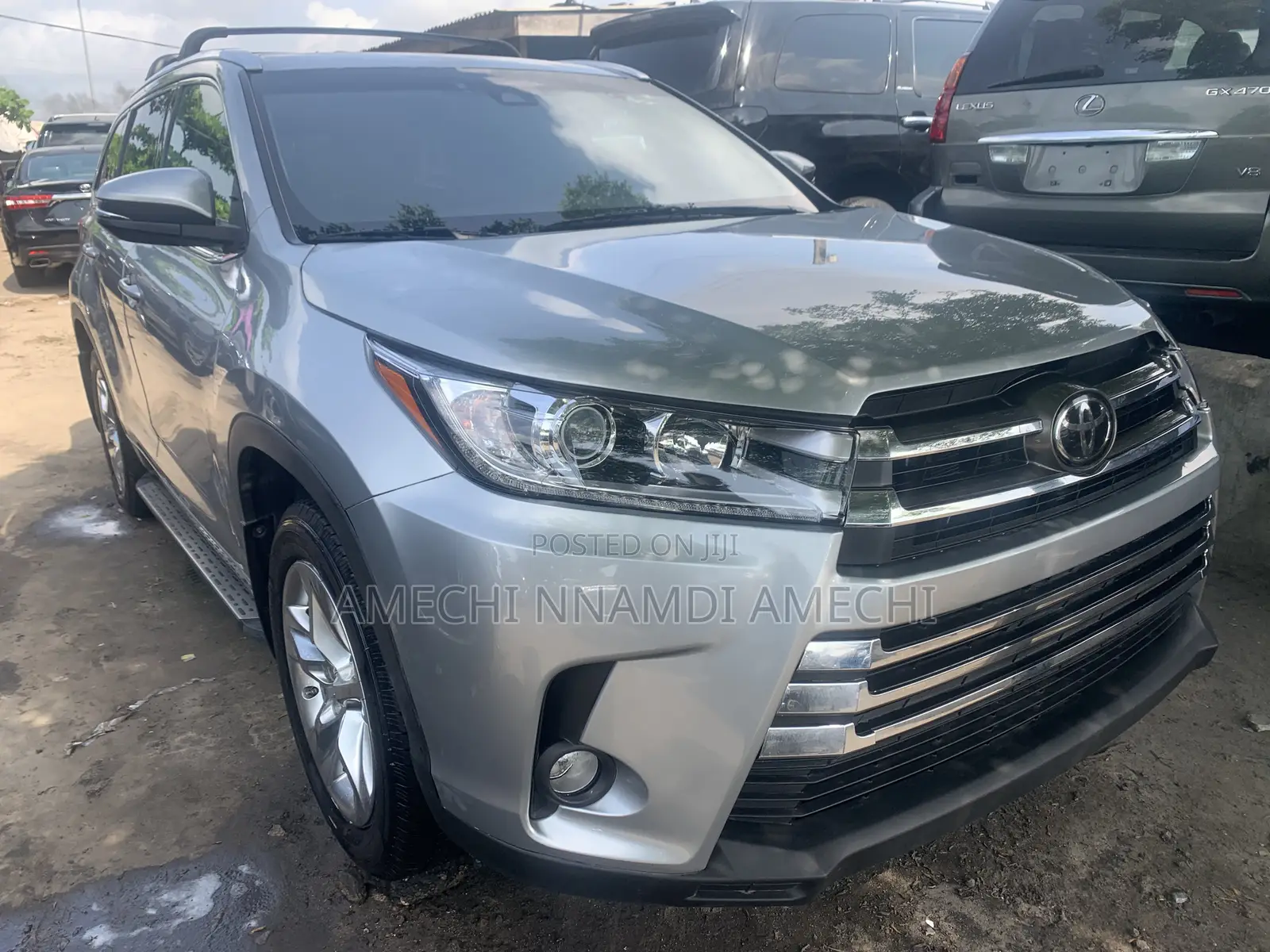 Toyota Highlander Limited 2019 Silver