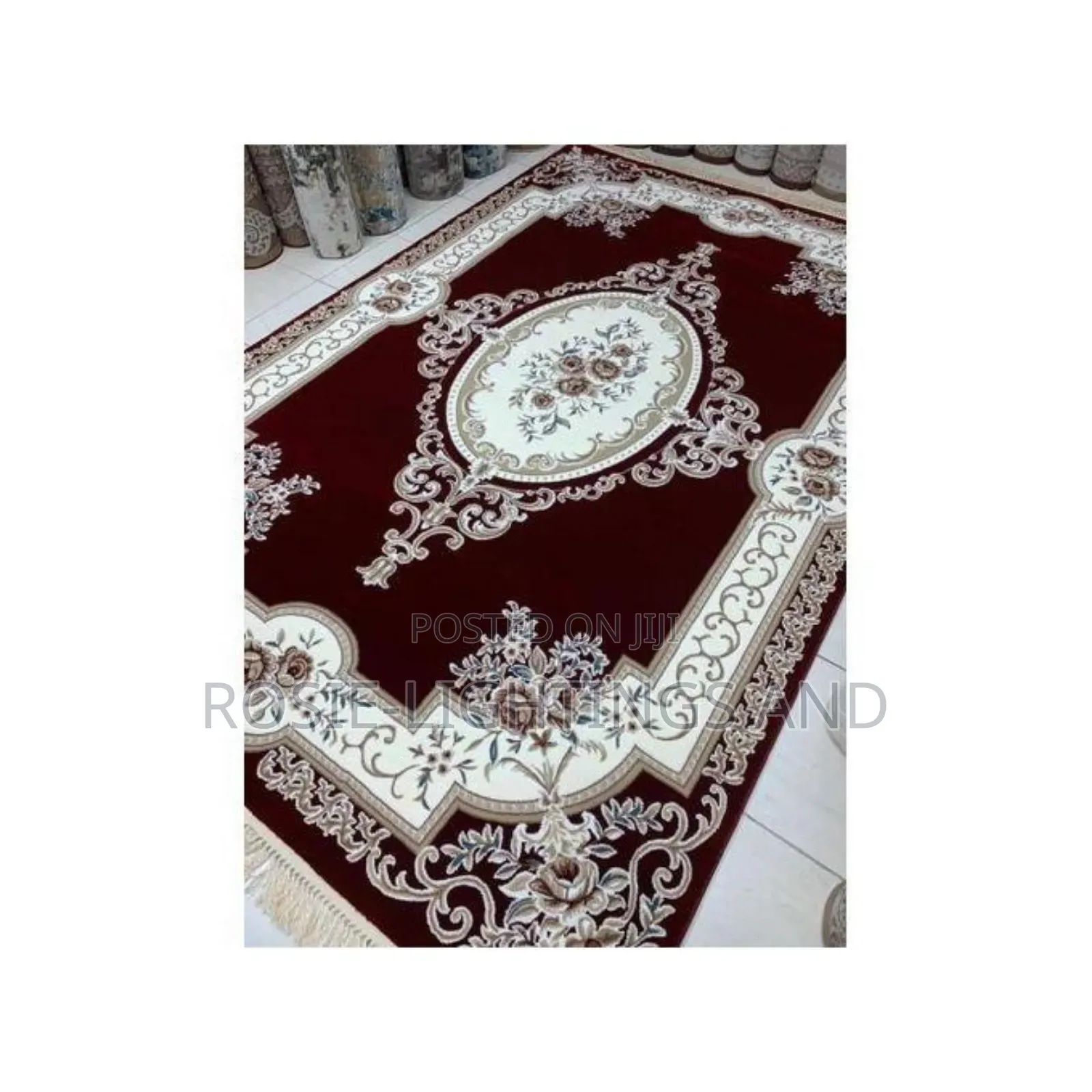 Royal Milat Turkey Center Rug - Brown 4by6ft, 5by7ft