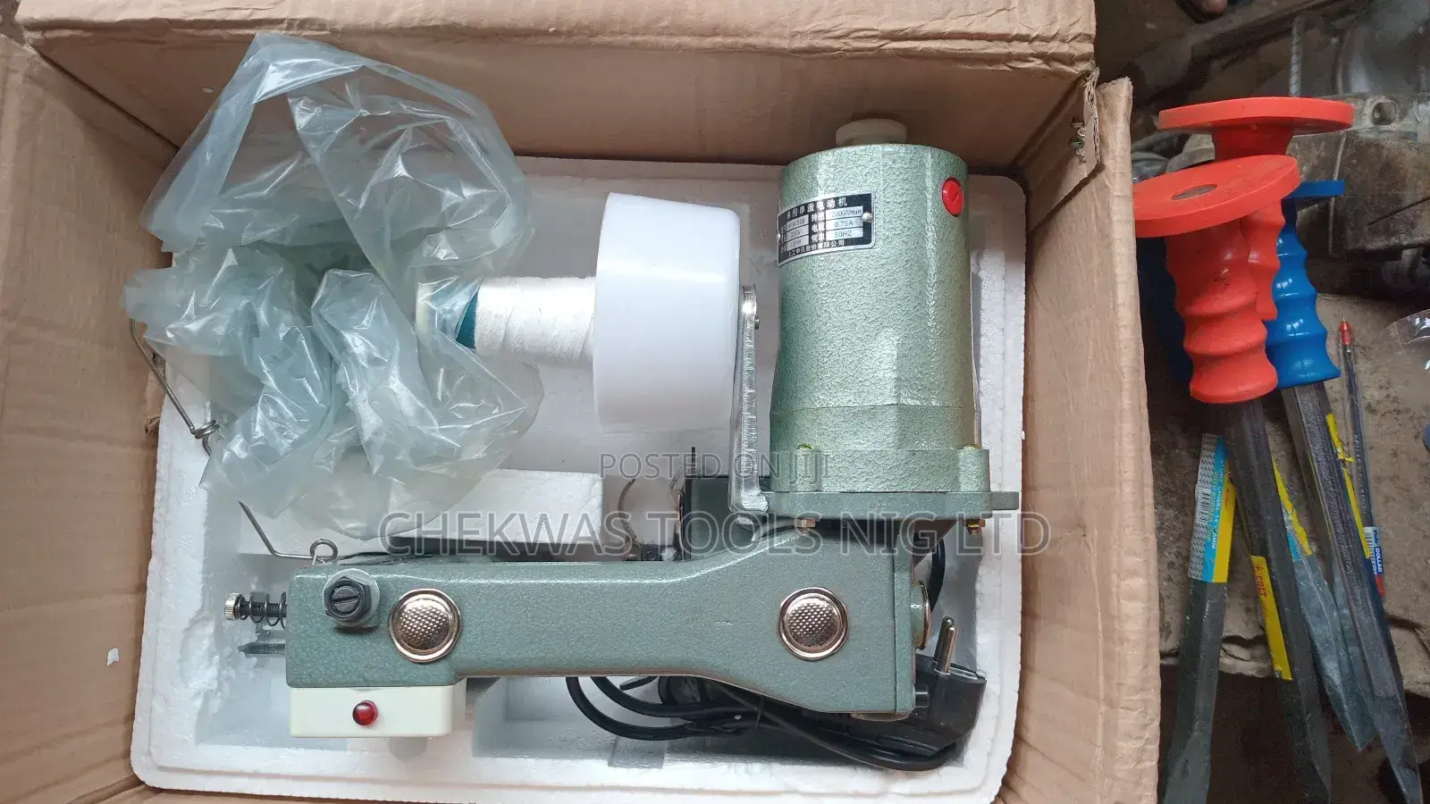 Electric Bag Closer Machine