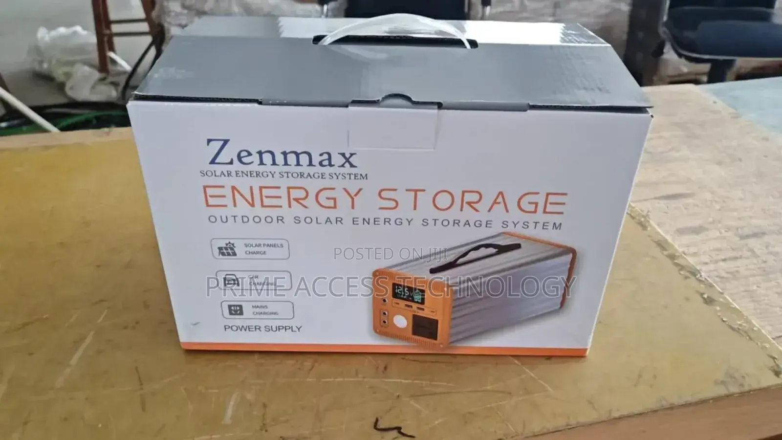Zen Max Energy Storage Solar Generator