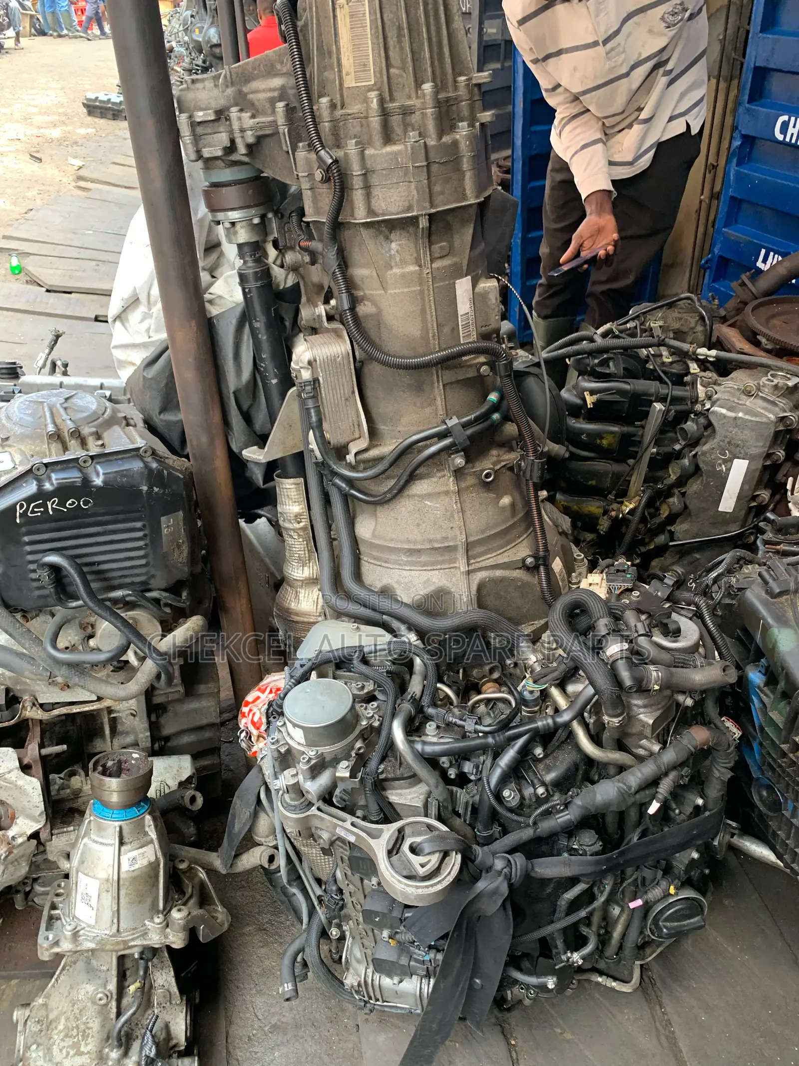 Complete Engine and Gearbox Maserati