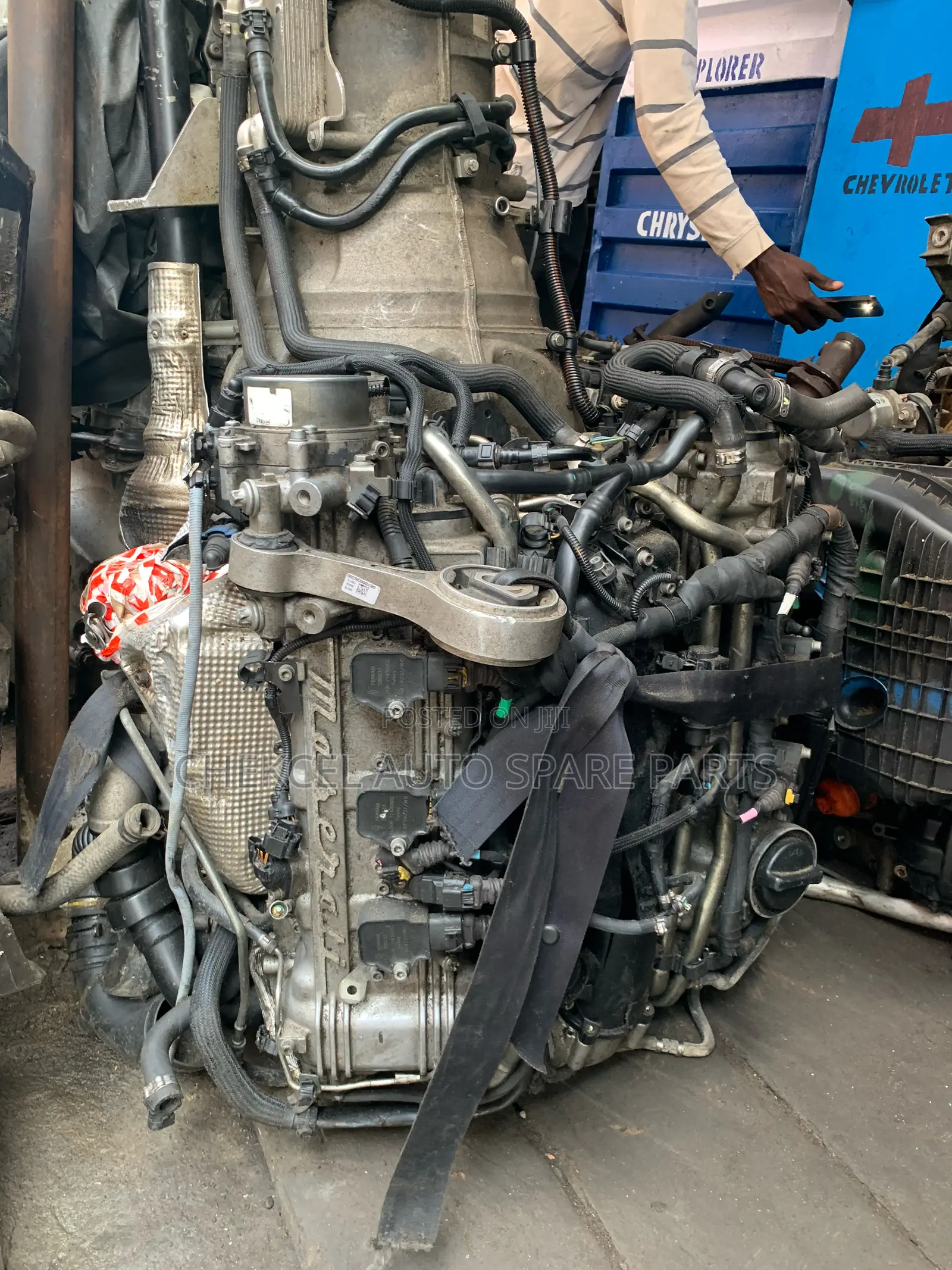 Complete Engine and Gearbox Maserati