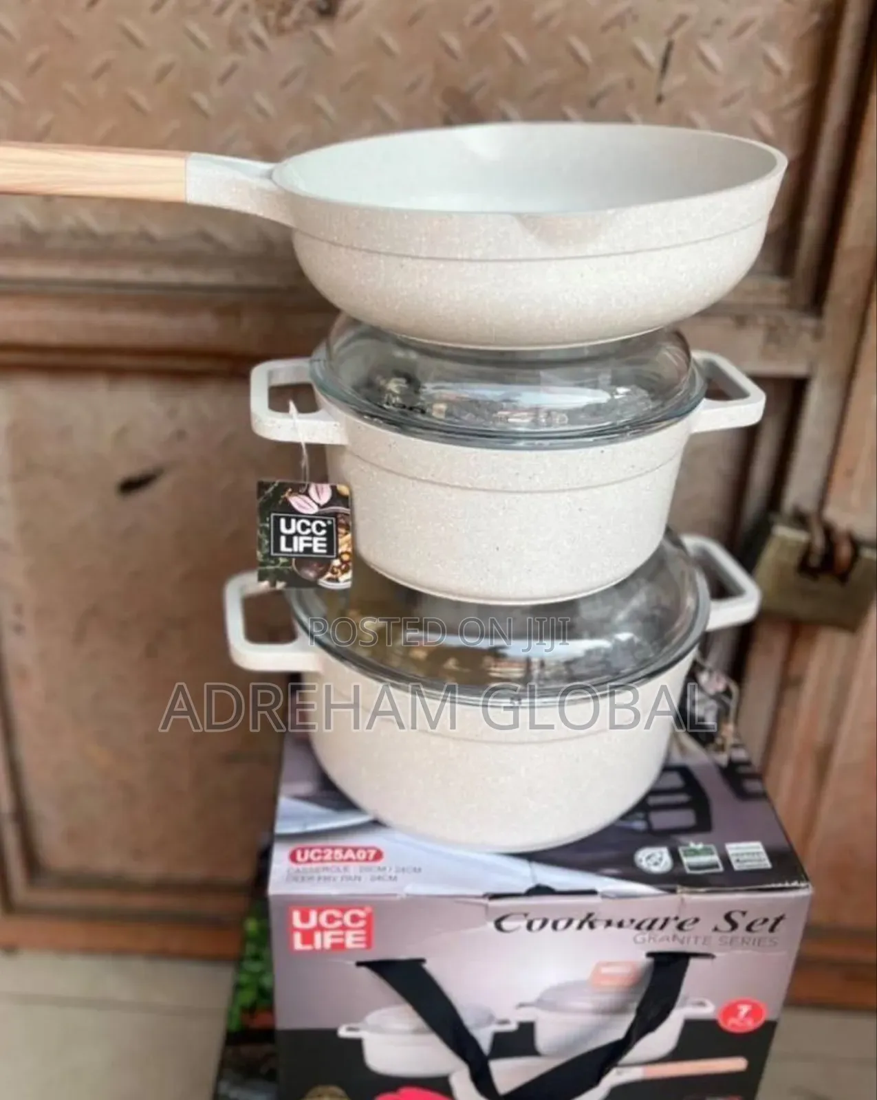 Ucclife Pot Granite Non Stick Cookware Set