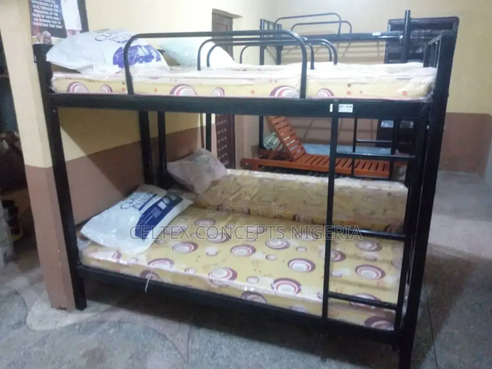 Double Bunk Bed With Ladder
