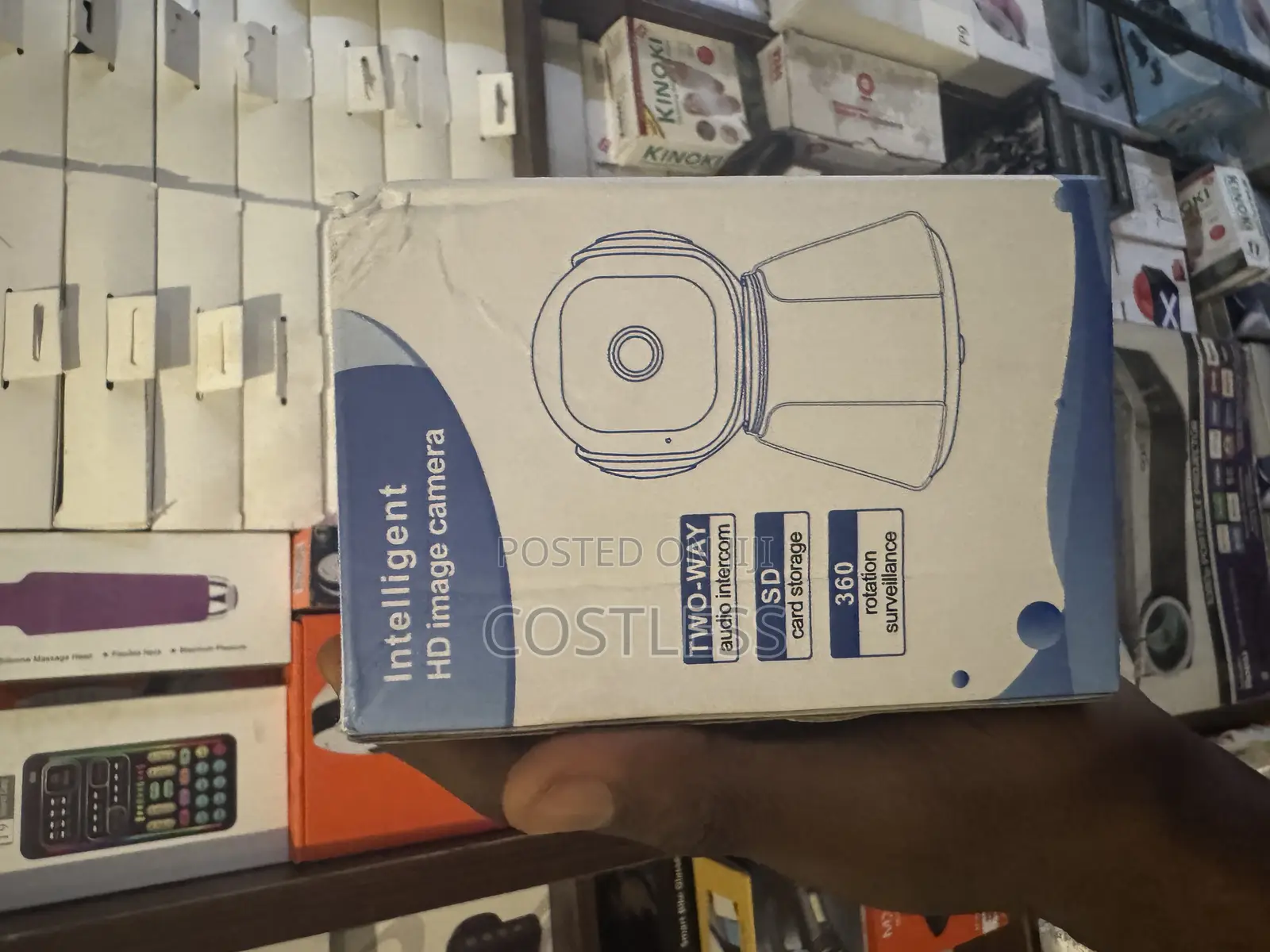Smart Battery Wi-Fi Smart Portable Camera