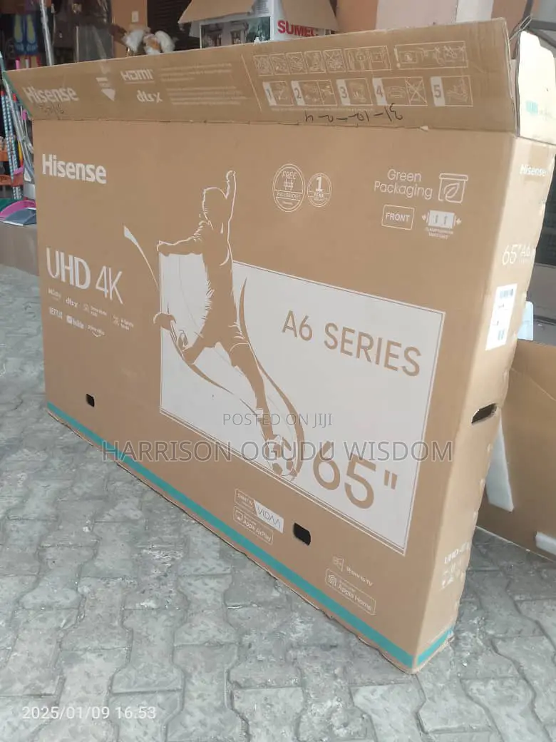 Original Hisense 65” Smart Tv for Sale