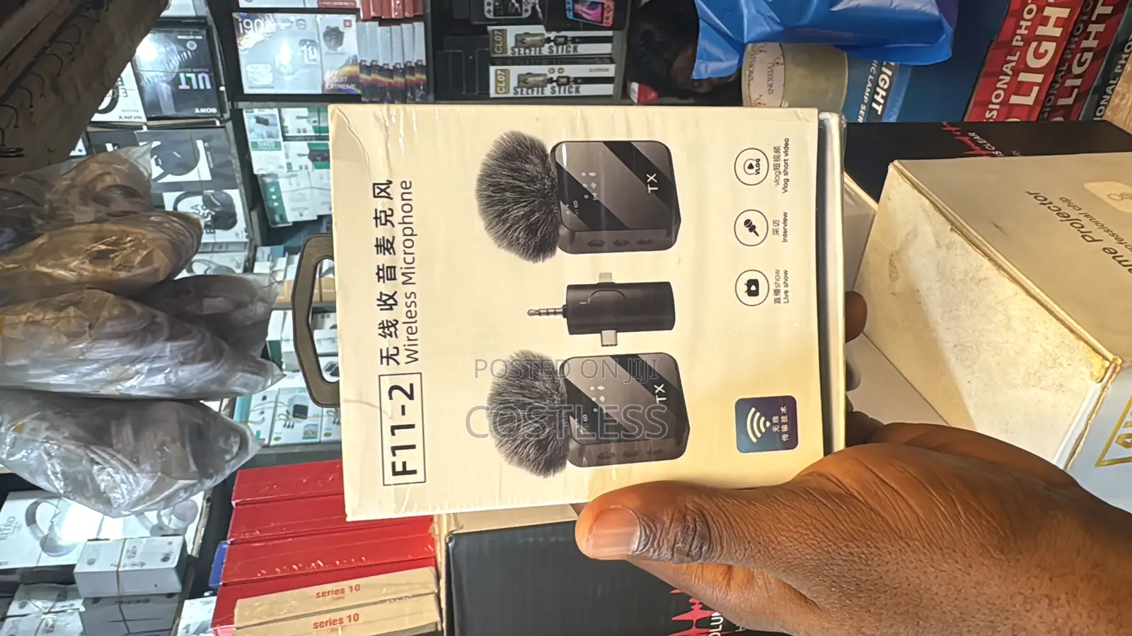 Wireless Microphone for Podcast, Streaming, Content Creation