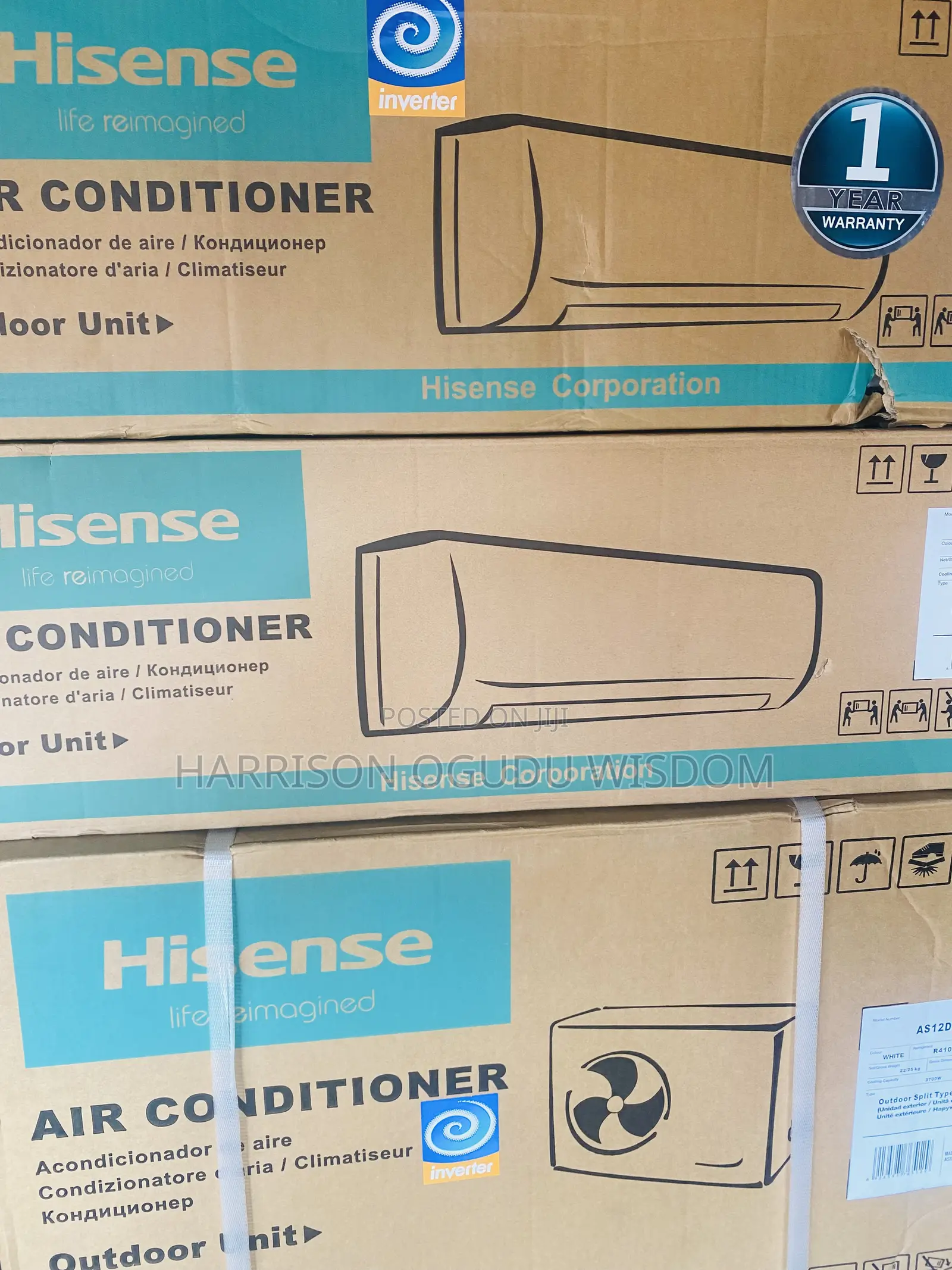 Hisense 1:Hp Inverter Air Conditioner for Sale