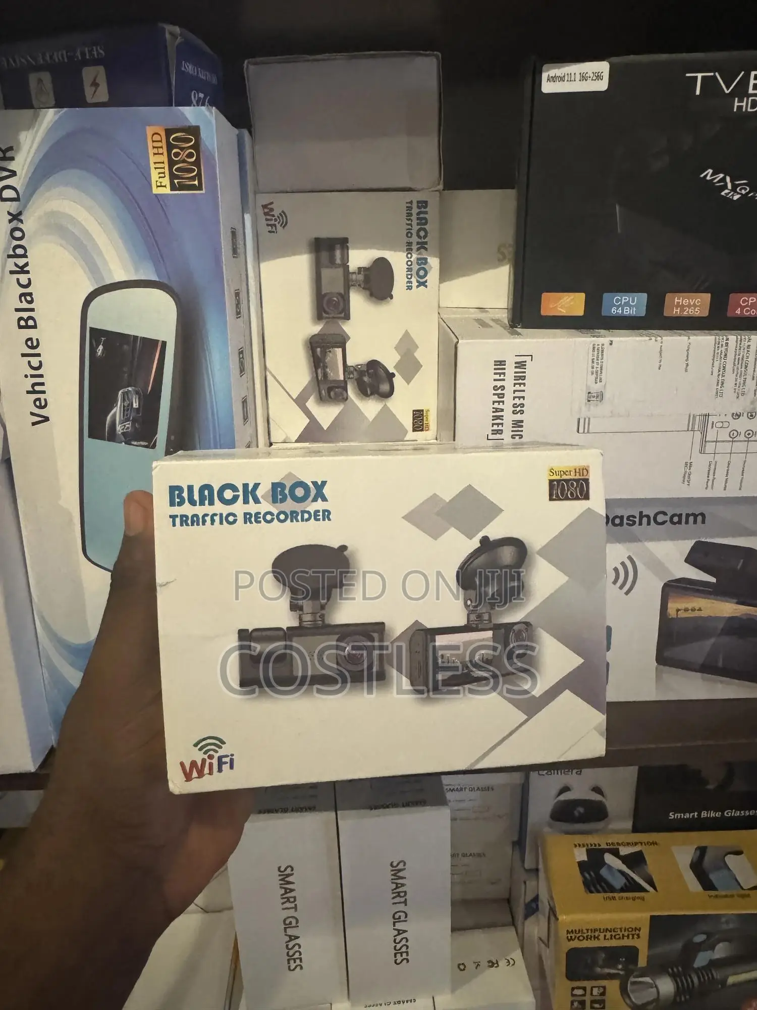 3 Camera Car Monitor With Rear View