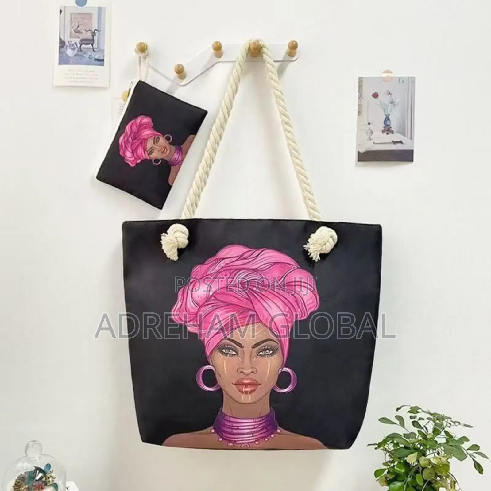 Facial Tote Bag
2 in 1